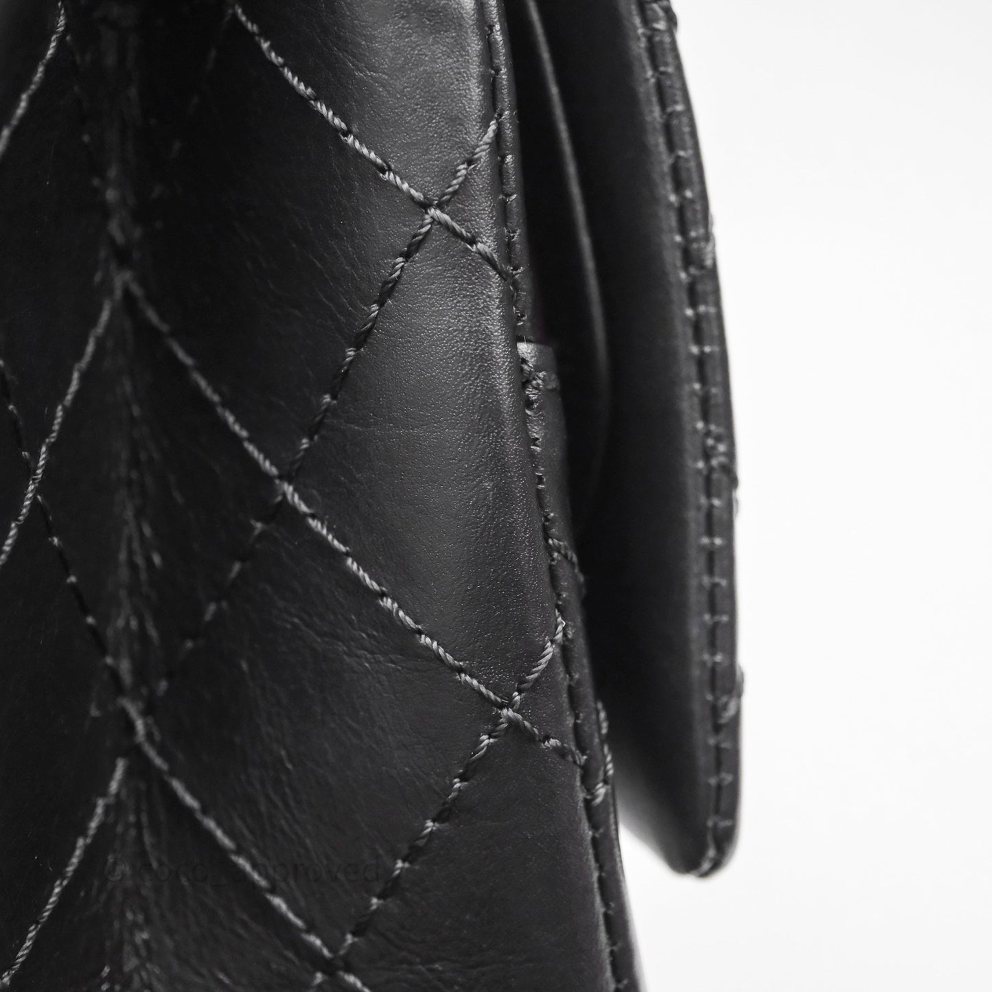 Chanel Reissue 225 Quilted Aged Calfskin Black Aged Gold Hardware