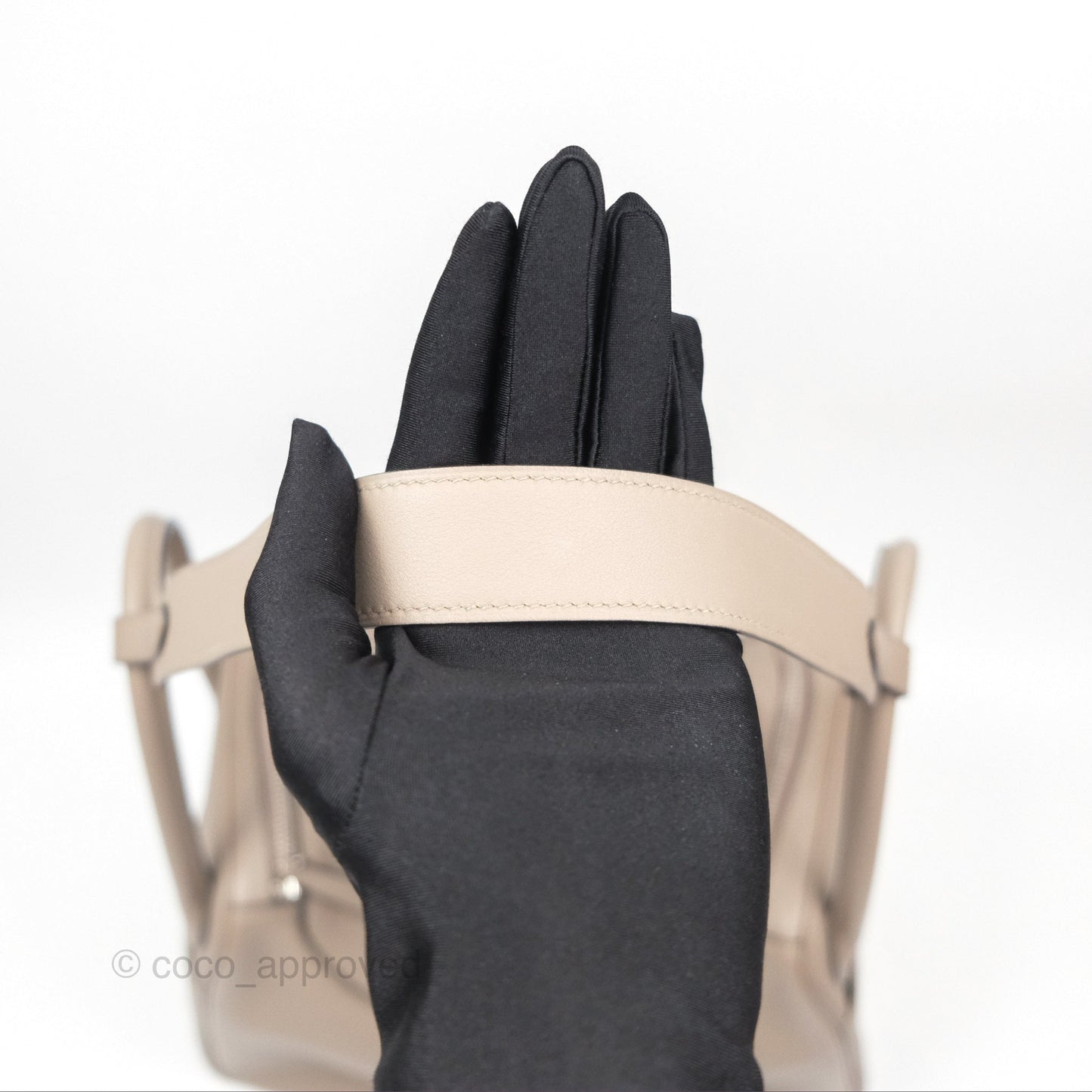 Hermès Lindy 30 Gris Asphalte M8/ Blue Indigo 76 Swift Palladium Hardware