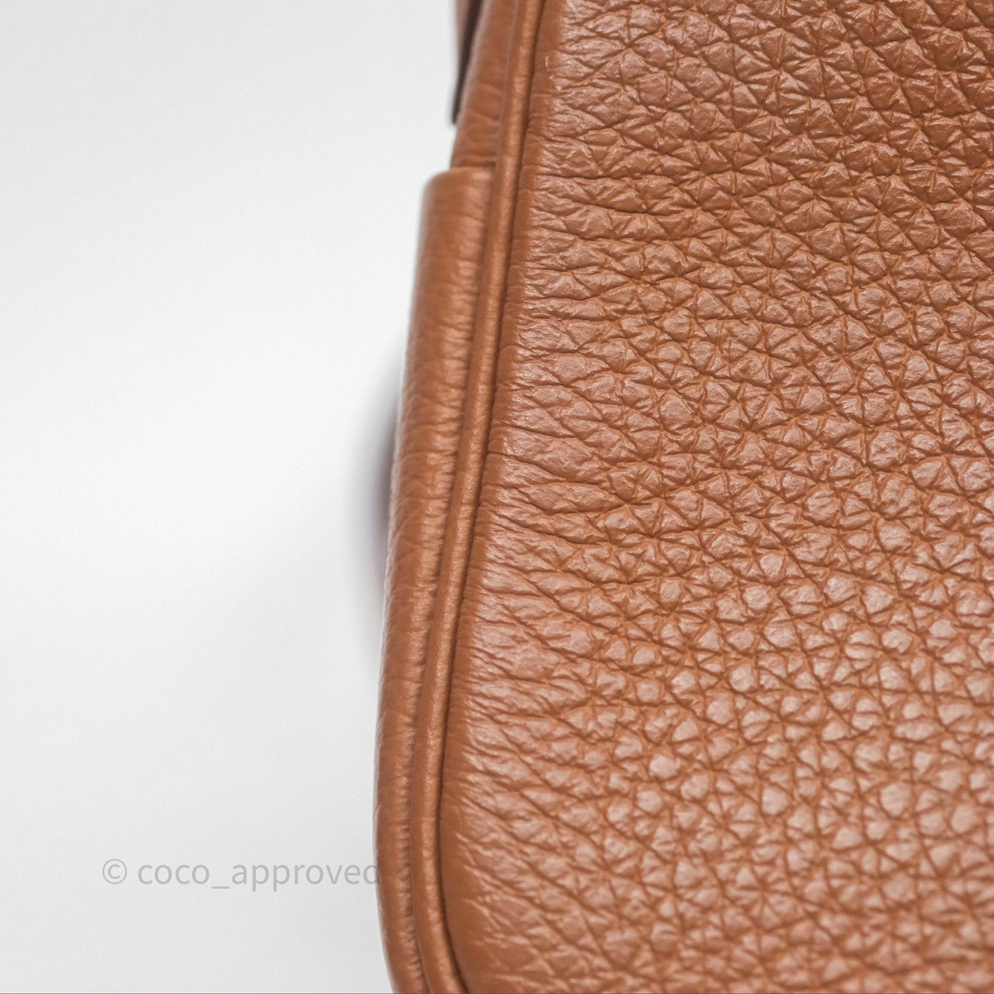 Hermès Mini Lindy 20 Gold Clemence Palladium Hardware