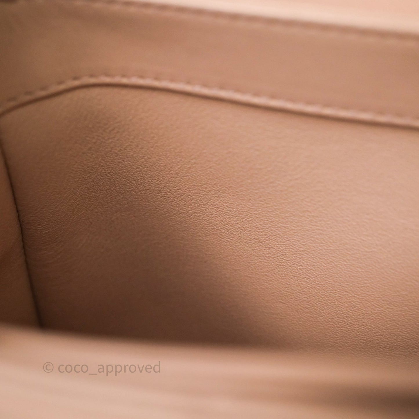 Chanel Small Trendy CC Beige Lambskin Gold Hardware