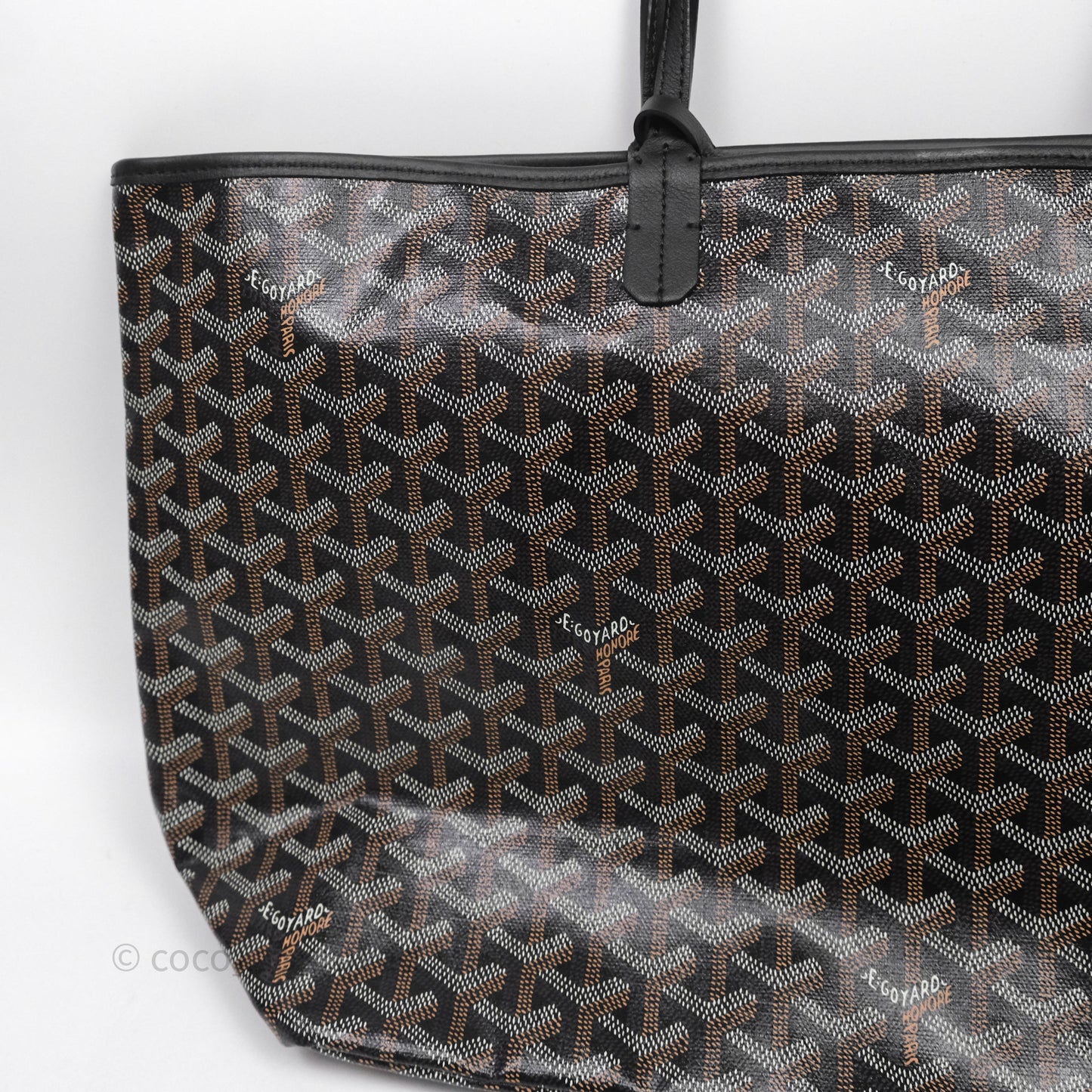 Goyard St Louis Tote PM Black