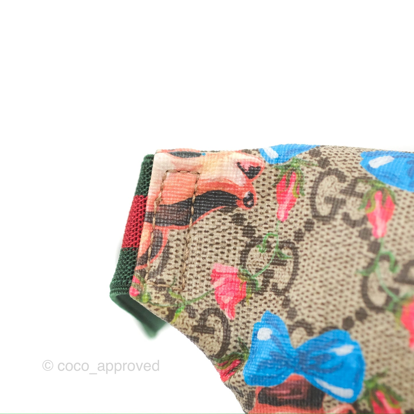 Gucci Girls Supreme Monogram Deer Belt Bag