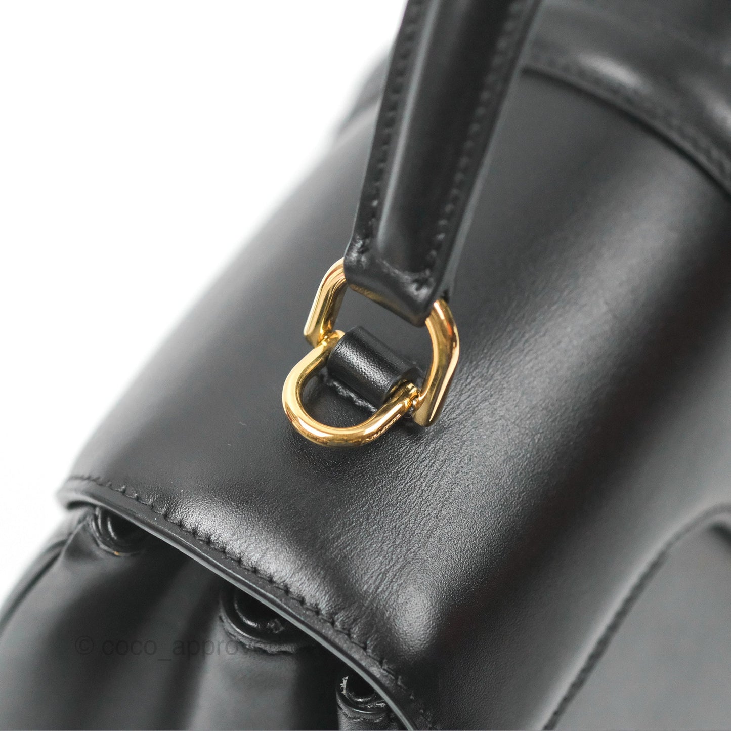 Celine Small 16 Bag Black Satinated Calfskin