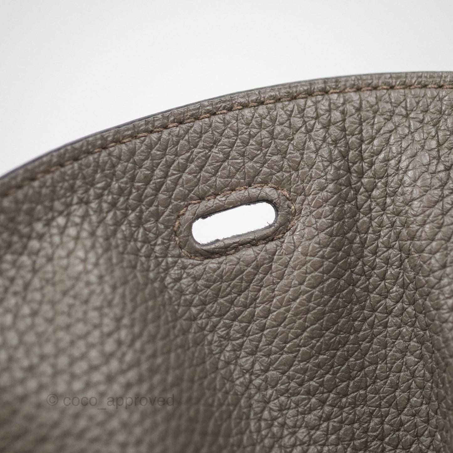 Hermès Lindy 26 Etain 8F Clemence Palladium Hardware