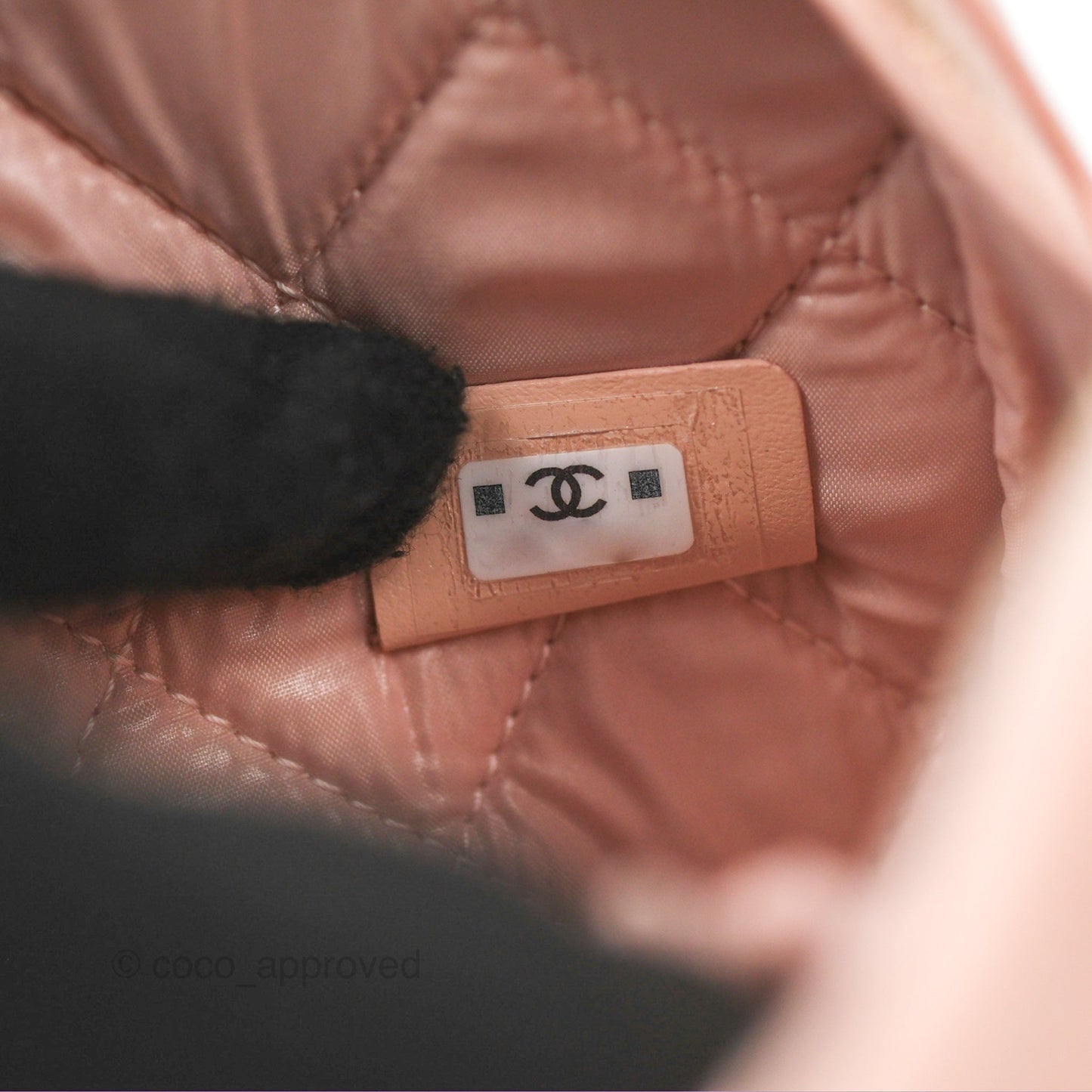 Chanel Small Classic Pouch Light Beige Caviar Gold Hardware