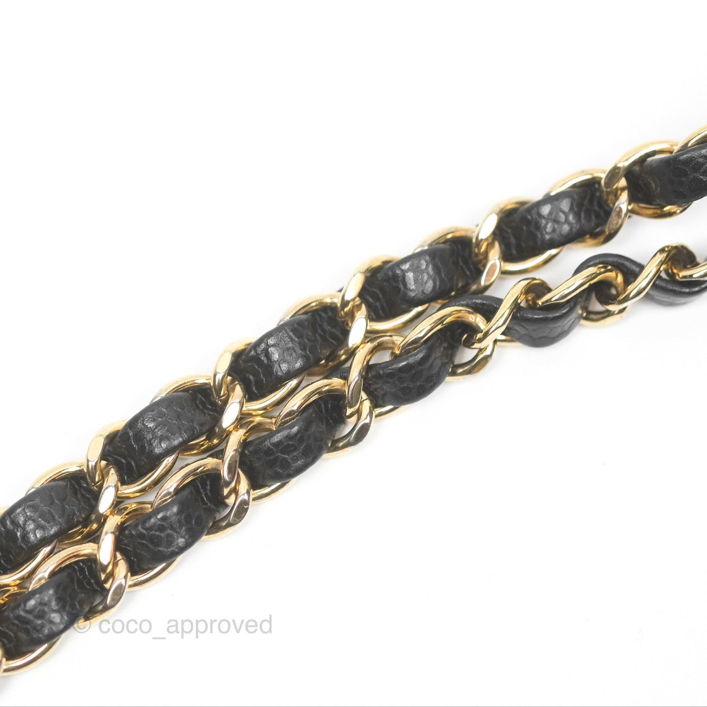 Chanel Classic M/L Medium Flap Quilted Black Caviar Gold Hardware