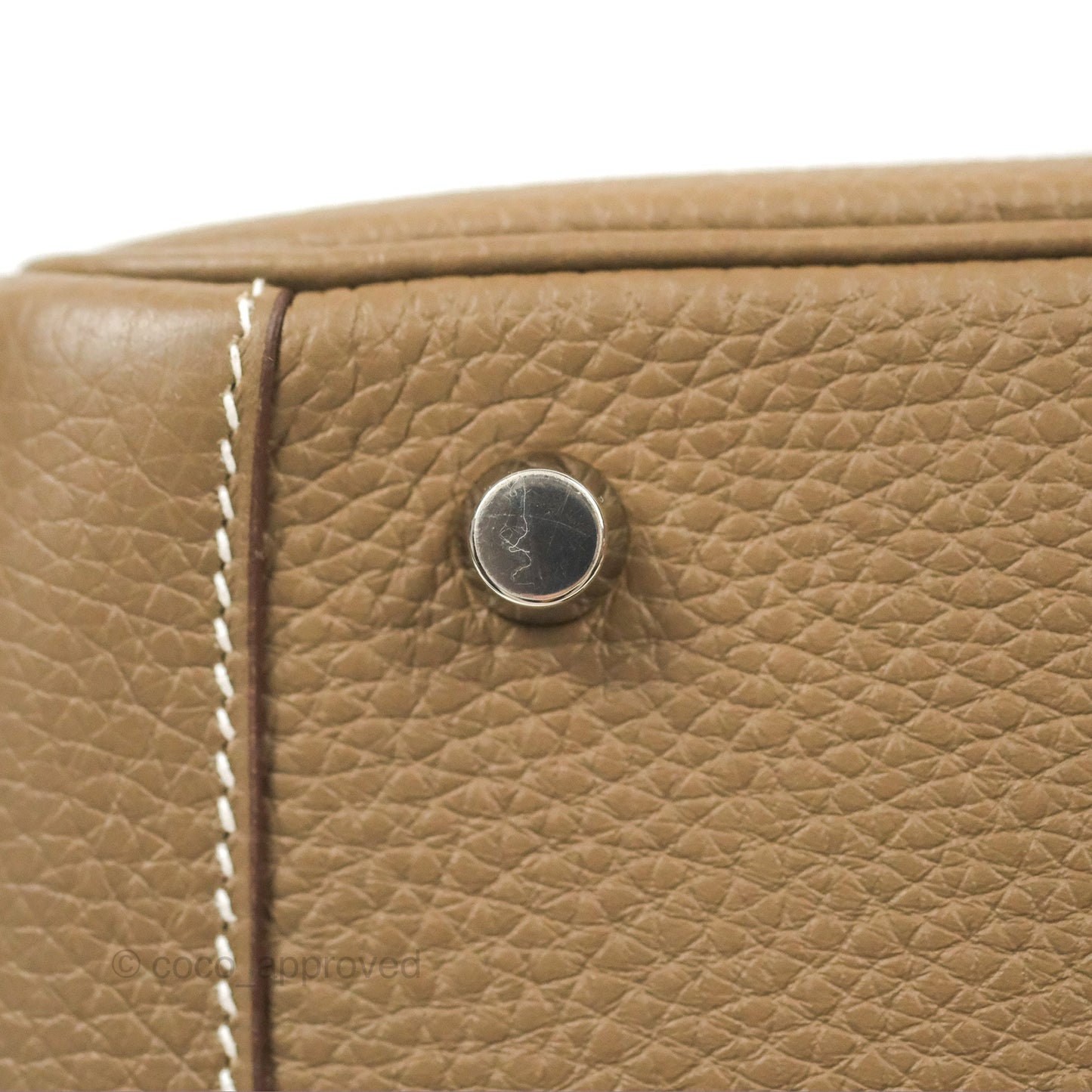 Hermès Lindy 26 Etoupe Clemence Palladium Hardware