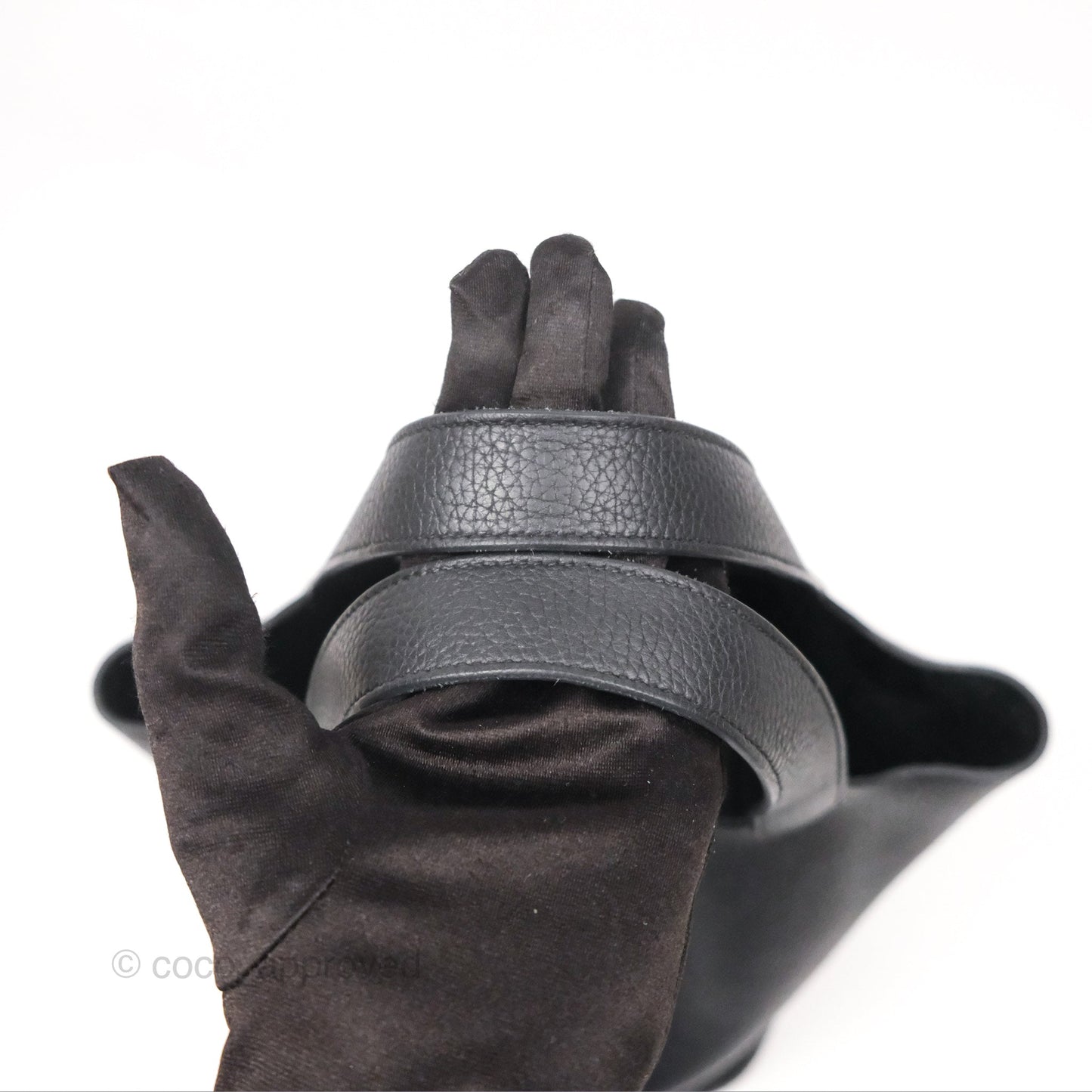 Hermès Picotin 22 Black Noir 89 Clemence Gold Hardware