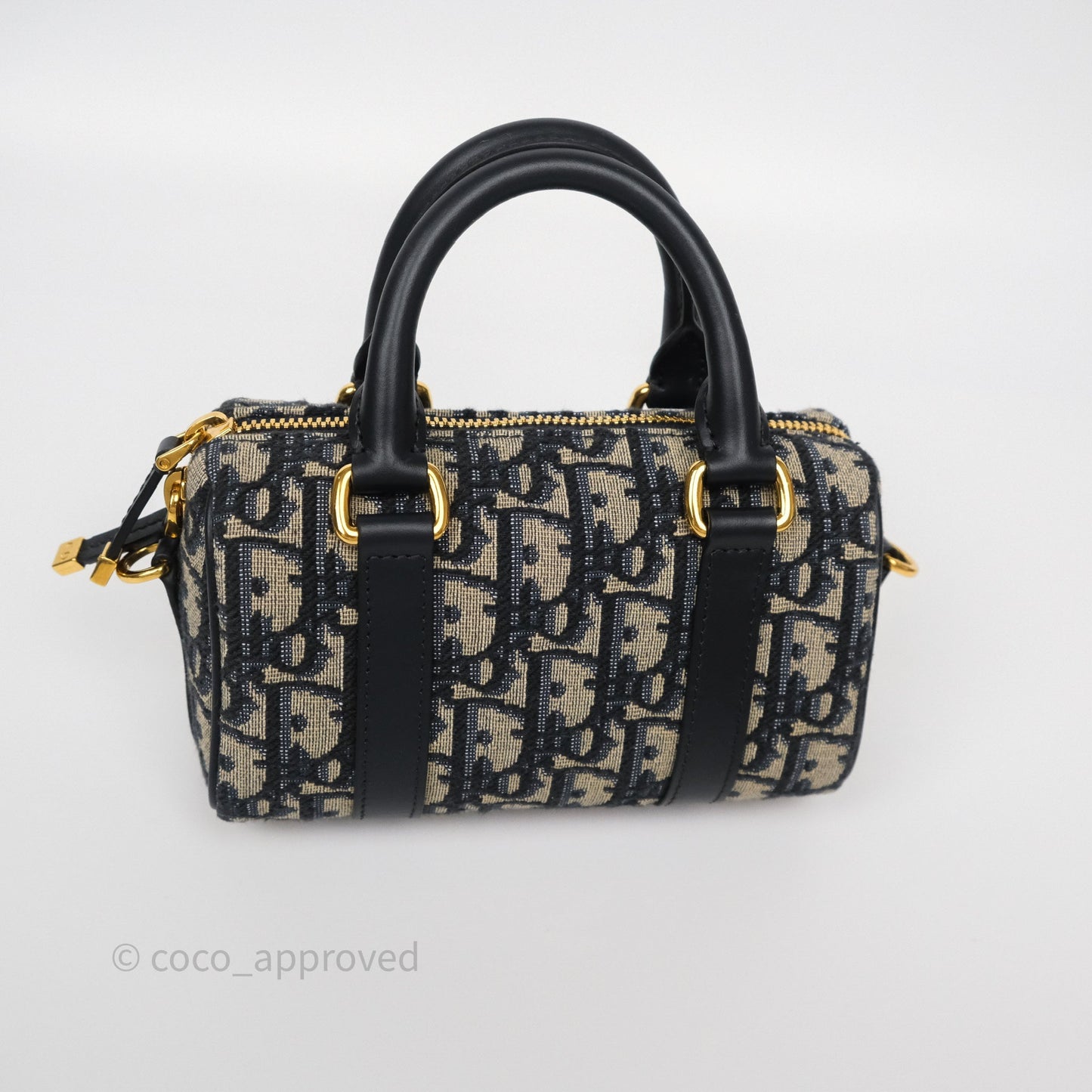 Dior Groove 17 Nano Bag Blue Dior Oblique Jacquard