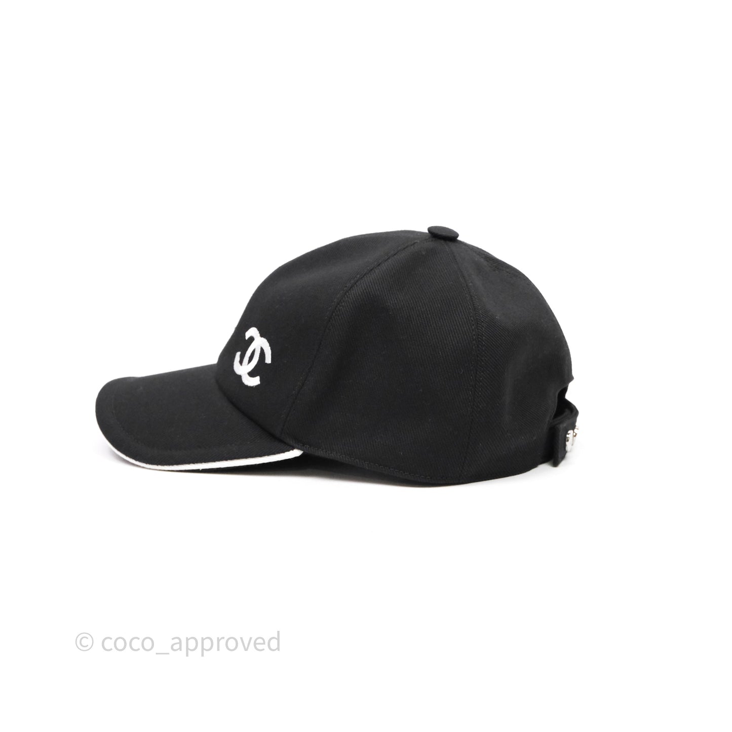Chanel CC Baseball Cap Black