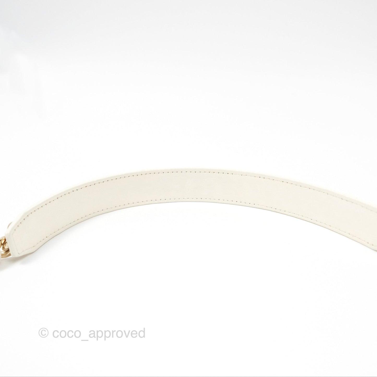 Chanel 19 Wallet on Chain WOC White Mixed Hardware