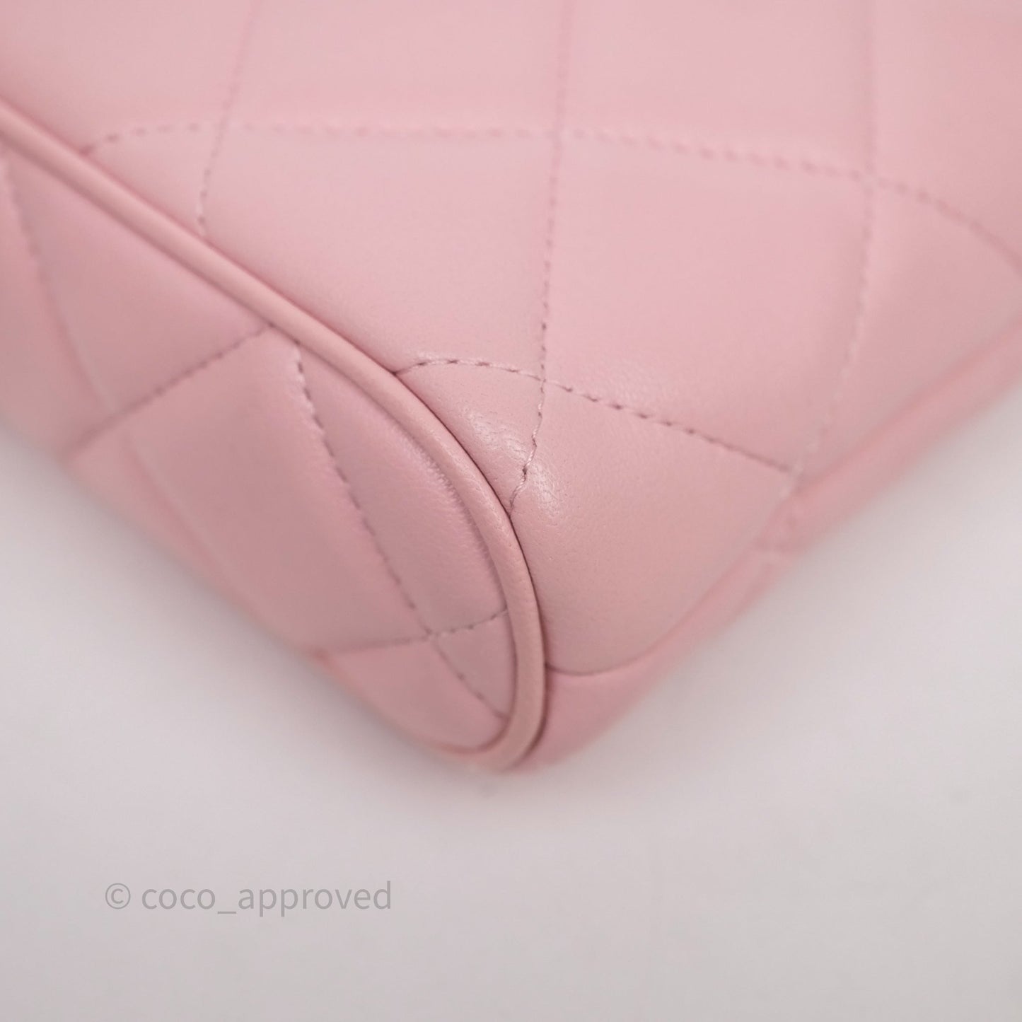 Chanel Quilted Hobo With CC Adjustable Chain Pink Lambskin Aged Gold Hardware