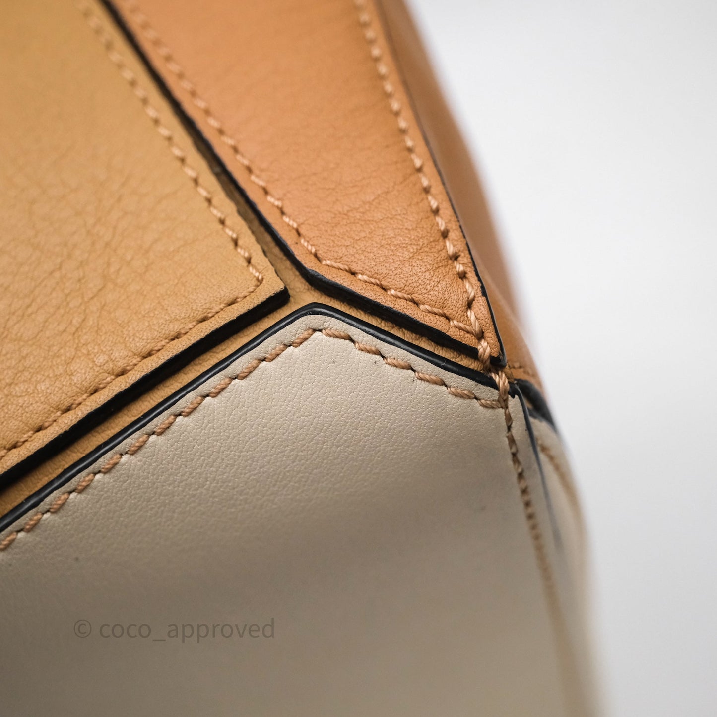 Loewe Mini Puzzle Bag Dune & Warm Desert