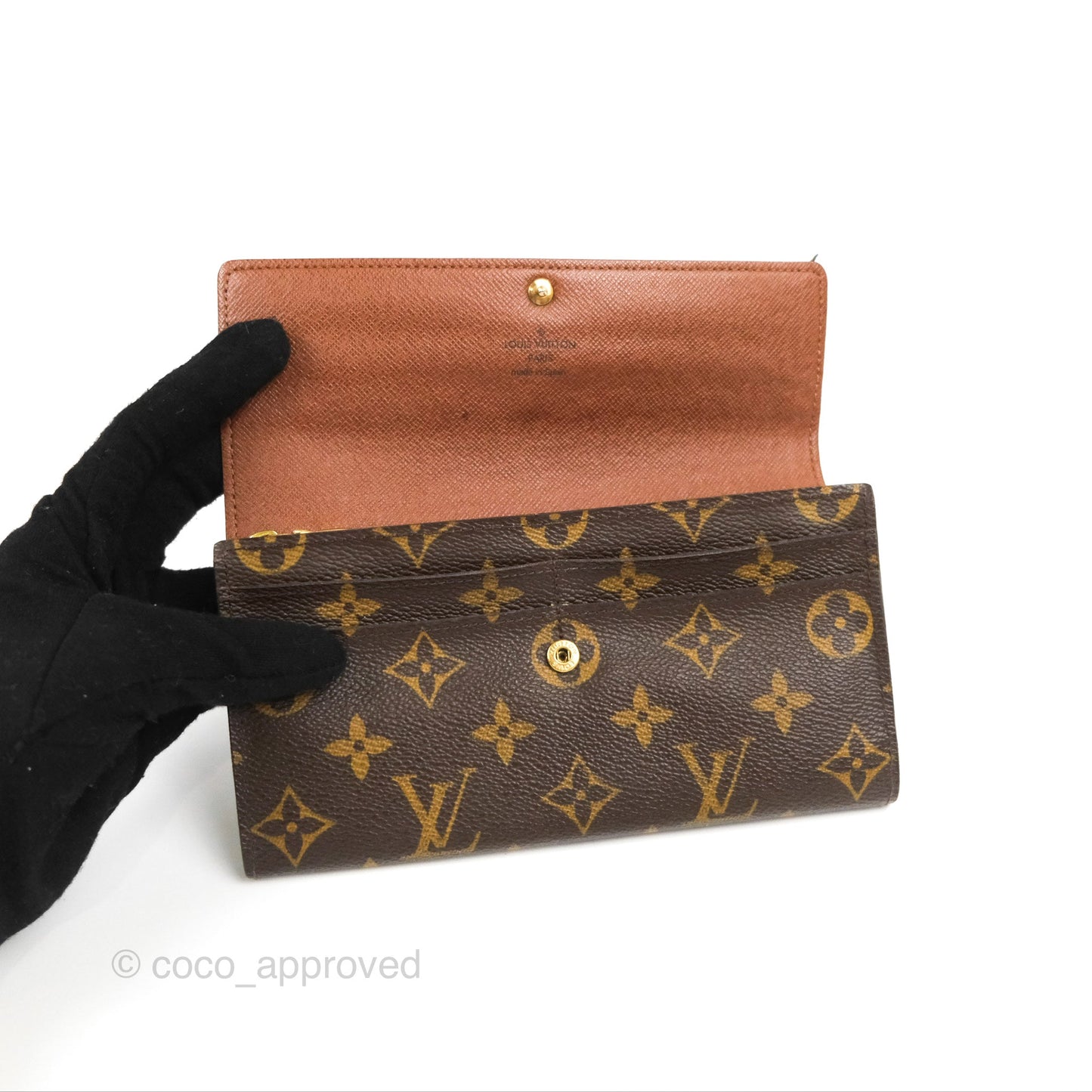 Louis Vuitton Vintage Sarah Wallet Monogram
