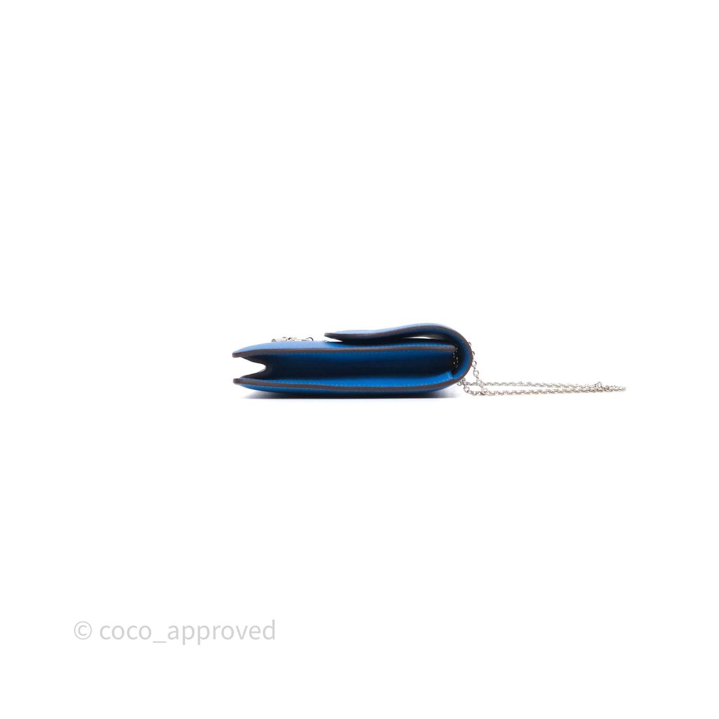Hermès Catenina Bleu de Galice S7 Swift Palladium Hardware