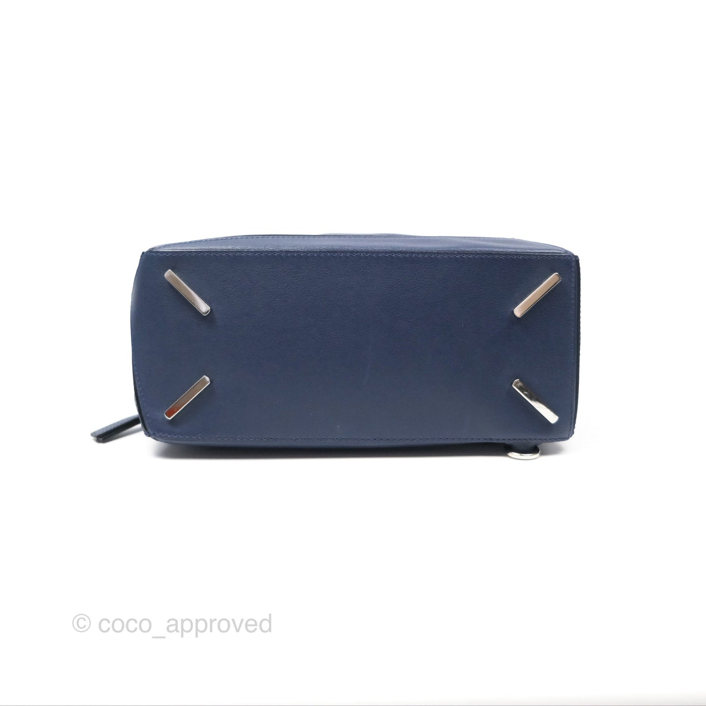 Loewe Medium Puzzle Bag Navy Calfskin
