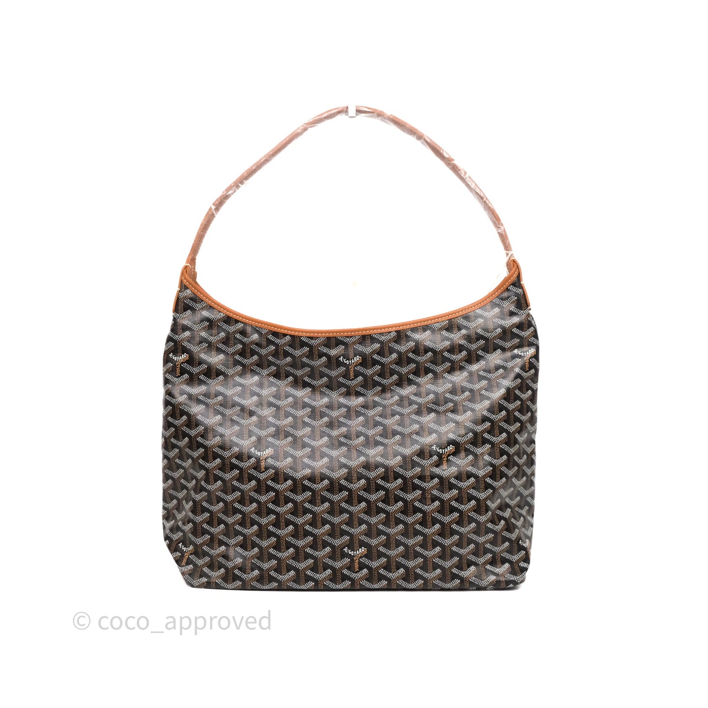 Goyard Bohème Hobo Bag Black & Tan