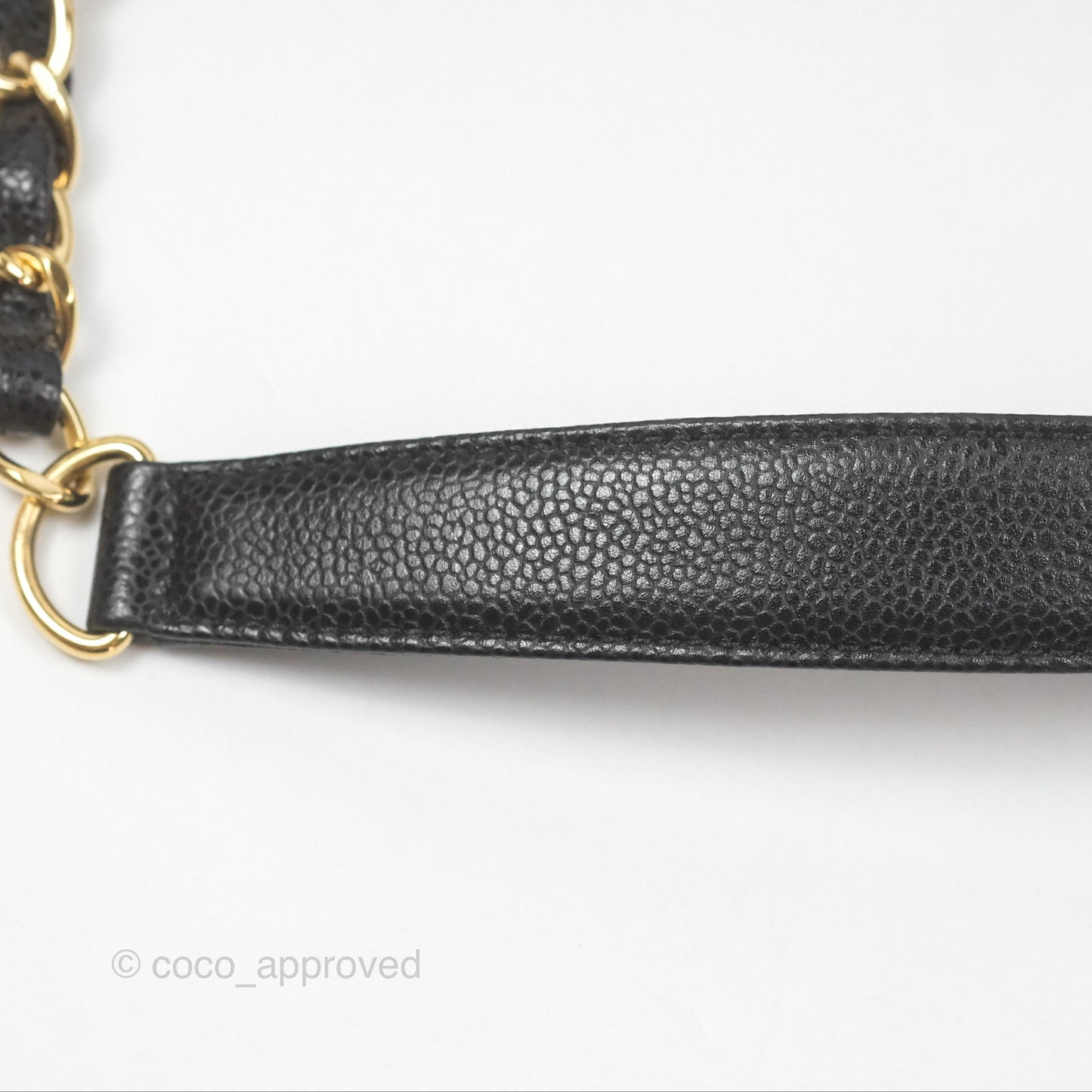 Chanel GST Black Caviar Gold Hardware