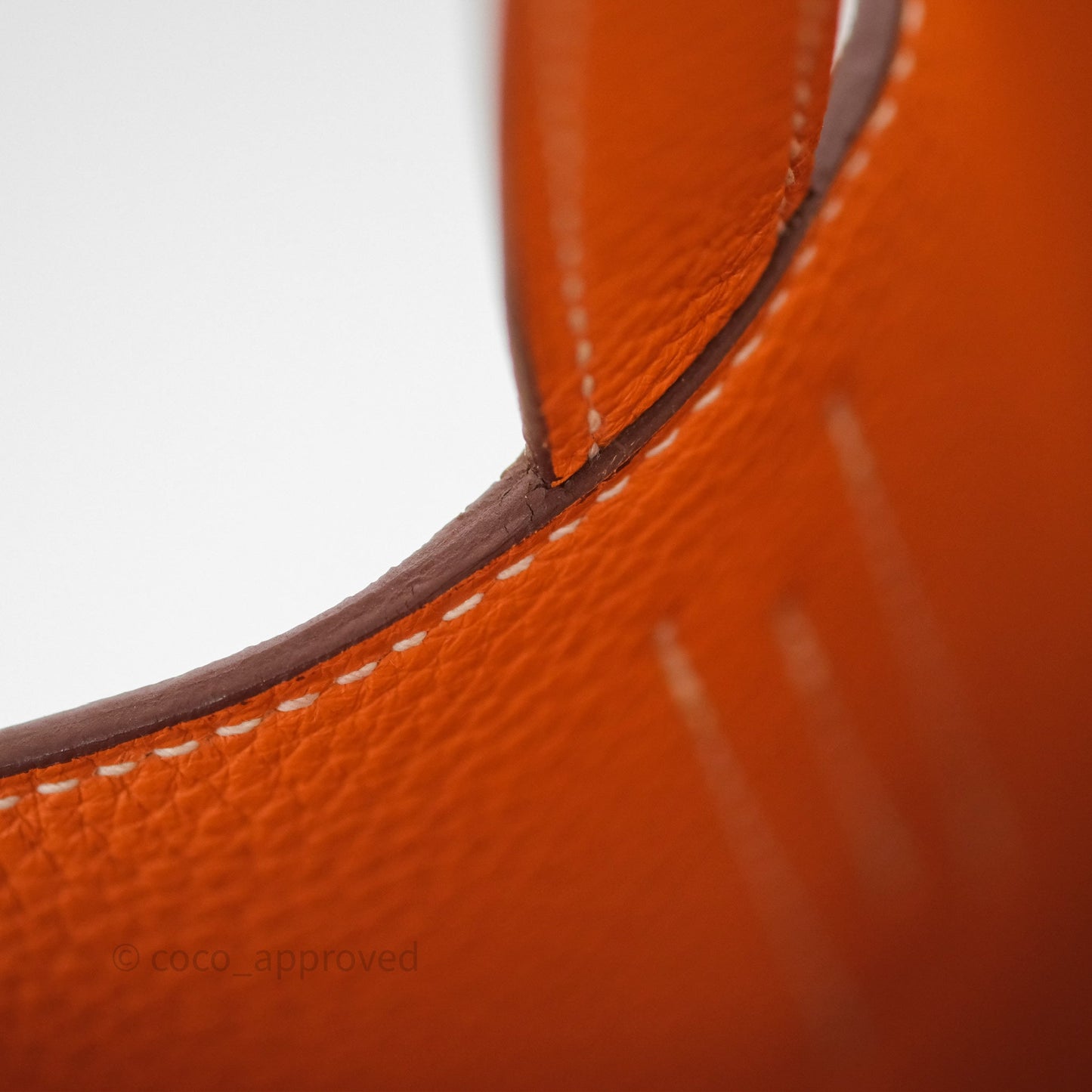 Hermès Double Sens Tote 36 Gold/ Orange Clemence