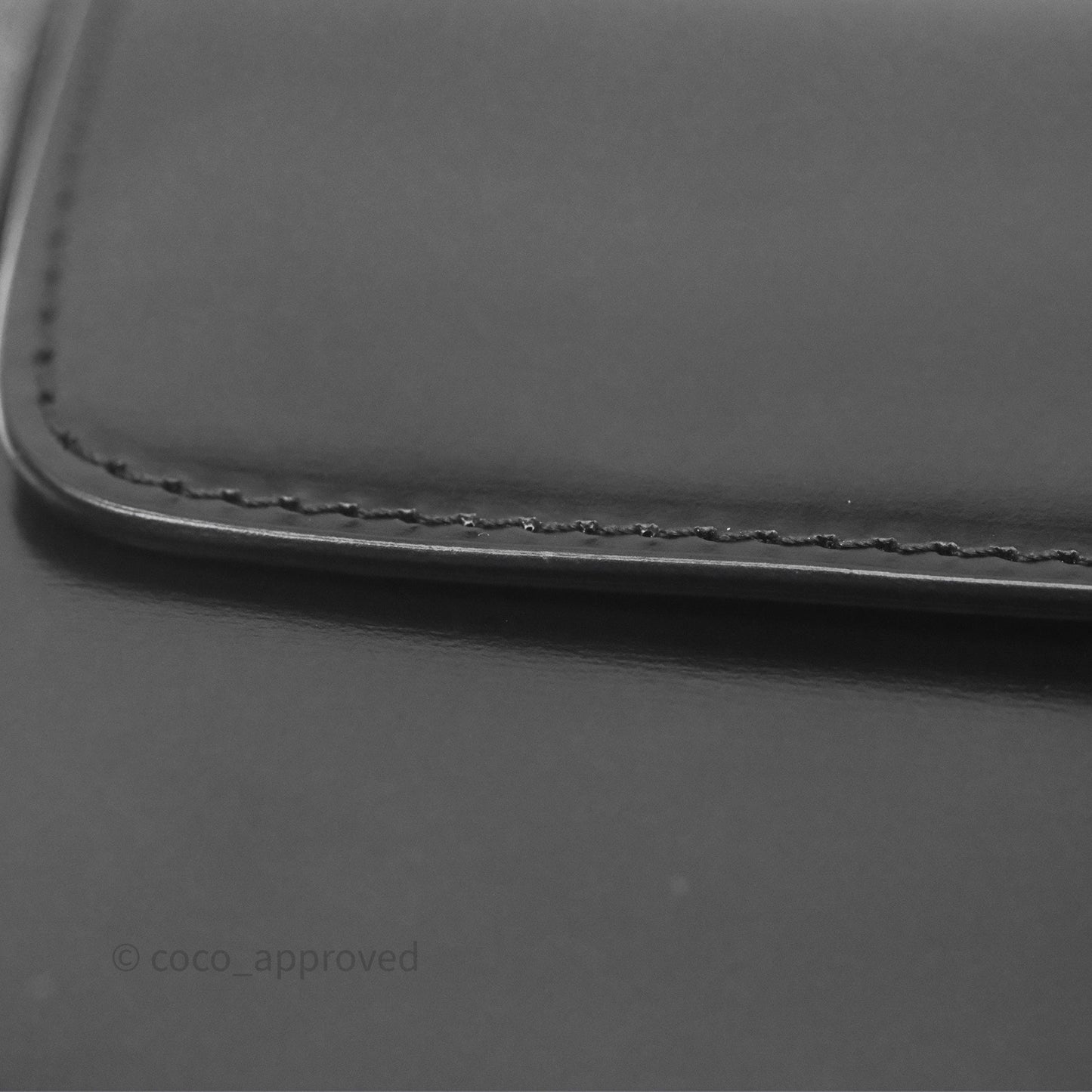 Celine Triomphe Shoulder Bag Black Calfskin