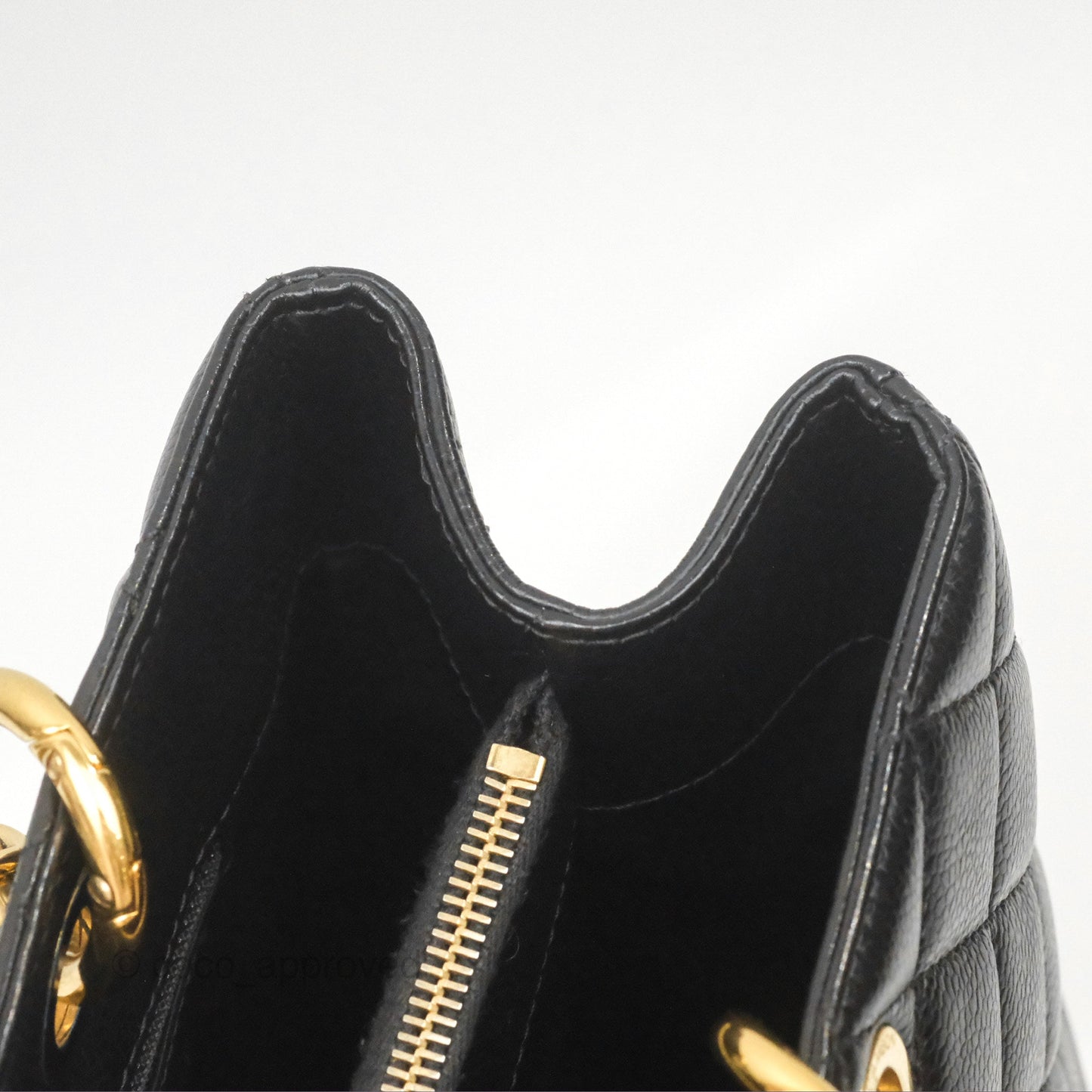 Chanel GST Black Caviar Gold Hardware