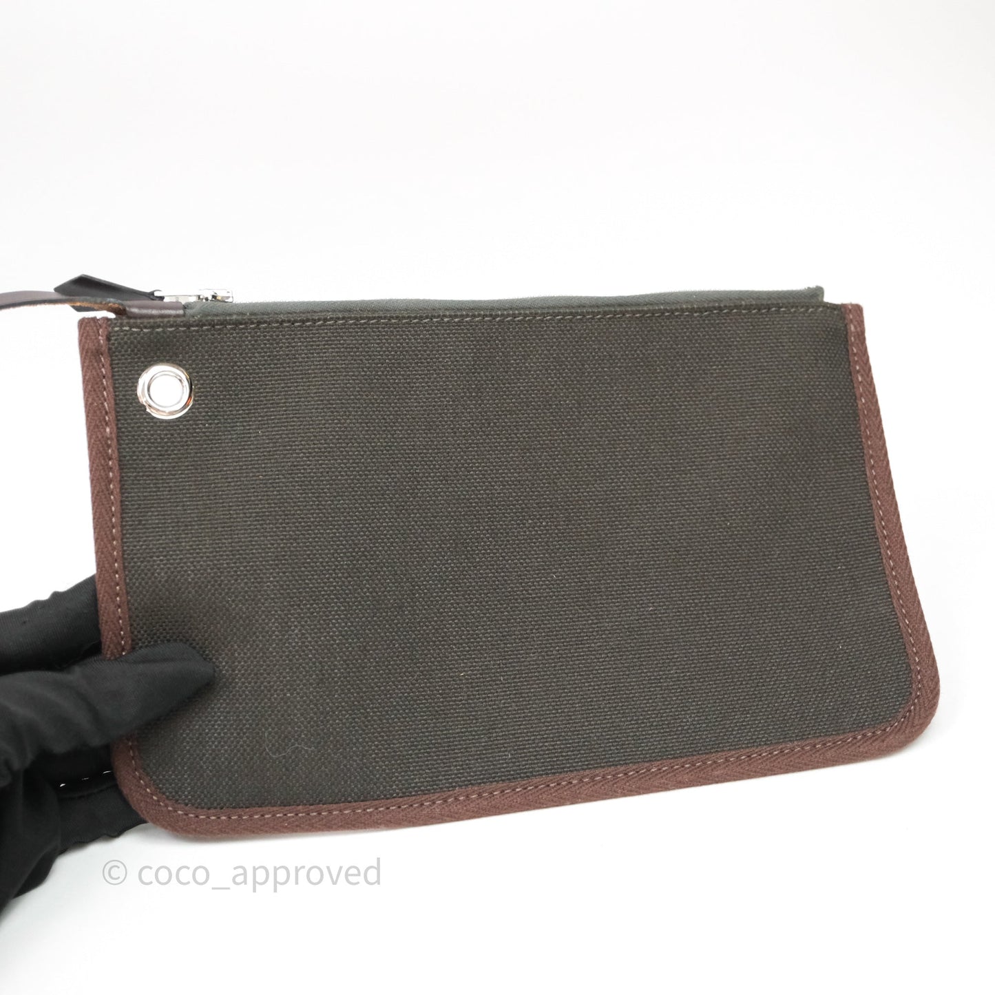 Hermès Herbag Zip 31 Dark Bronze Ebene 46 Palladium Hardware