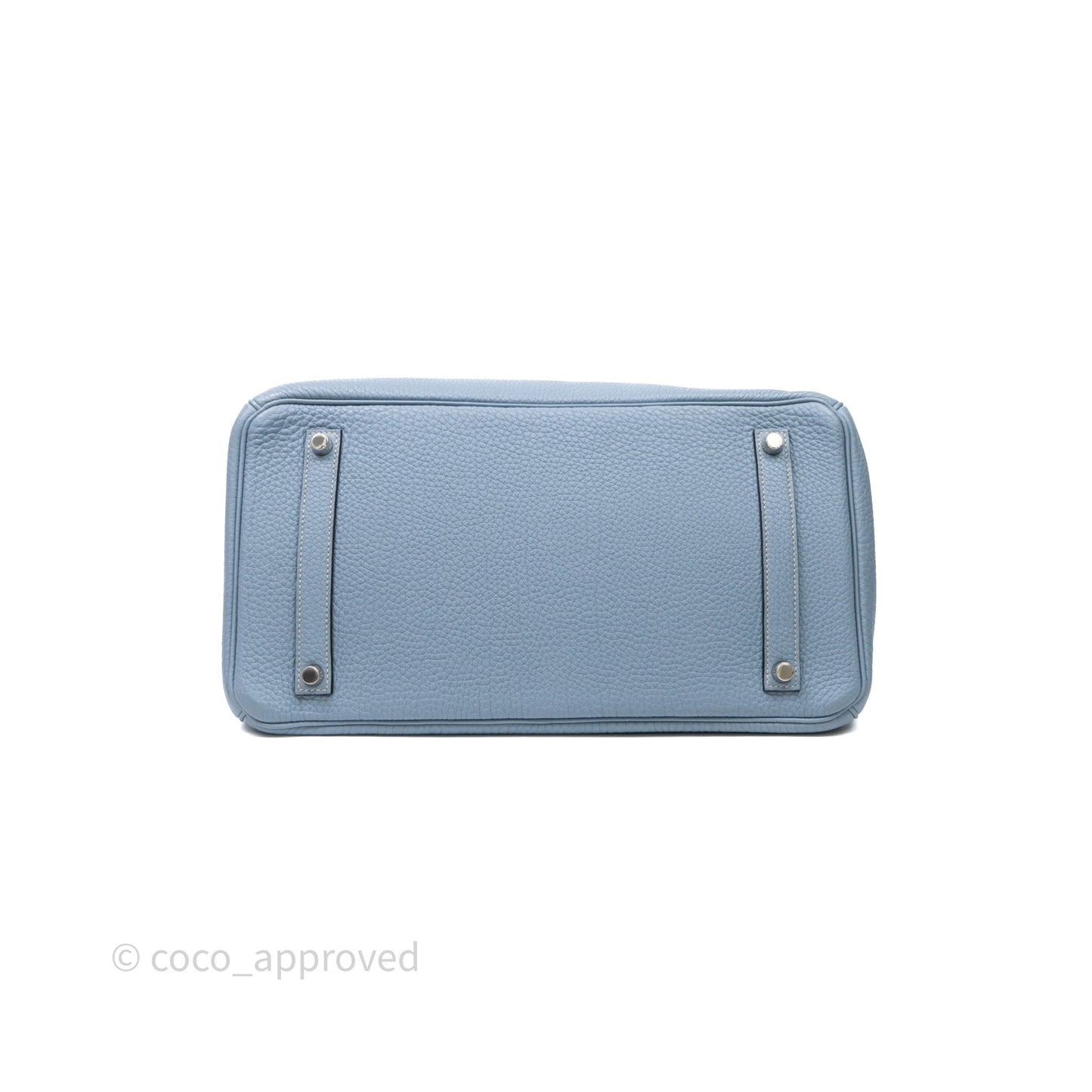 Hermès Birkin 35 Blue Ciel Togo Palladium Hardware