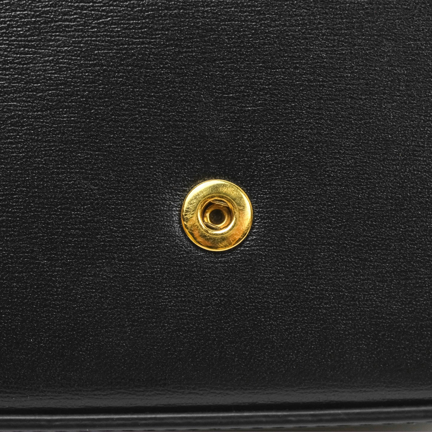 Celine Mini Triomphe Shiny Calfskin Black