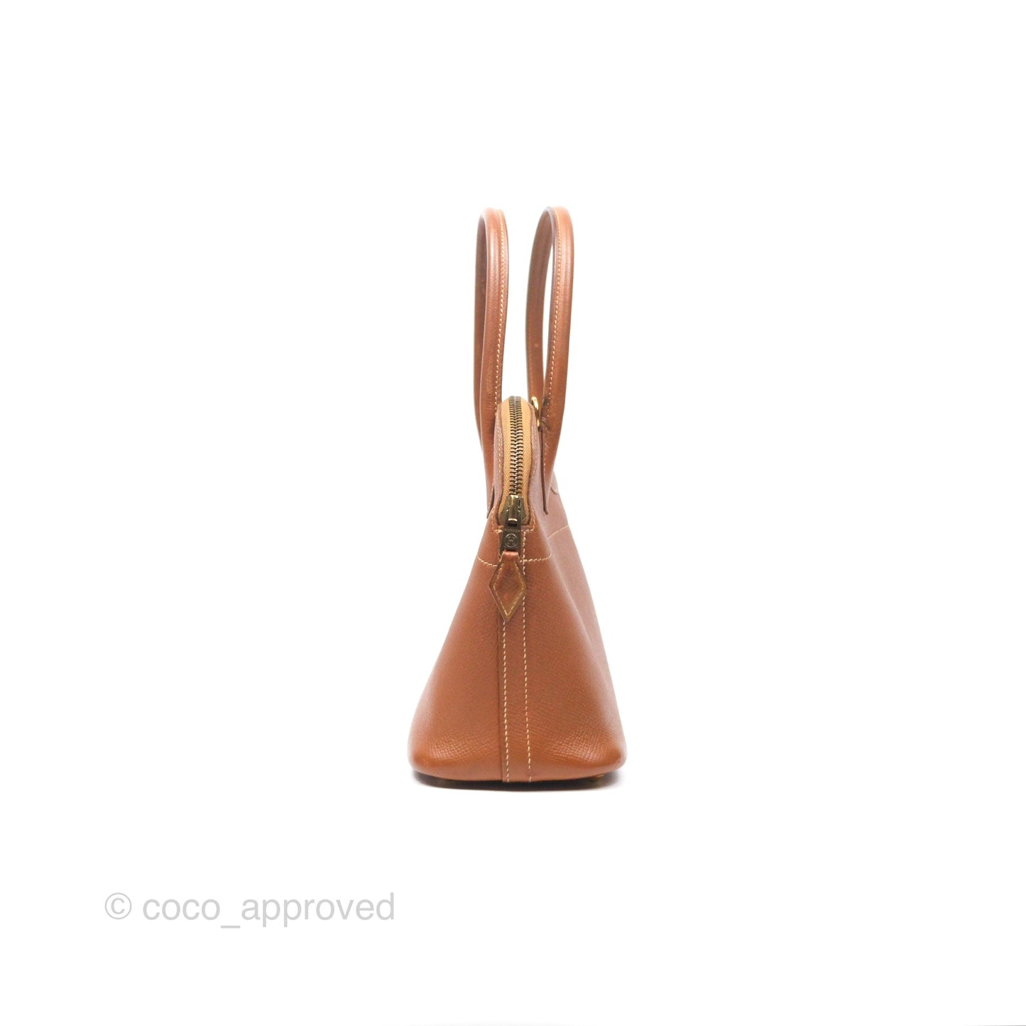 Hermès Bolide 27 Gold Epsom Gold Hardware