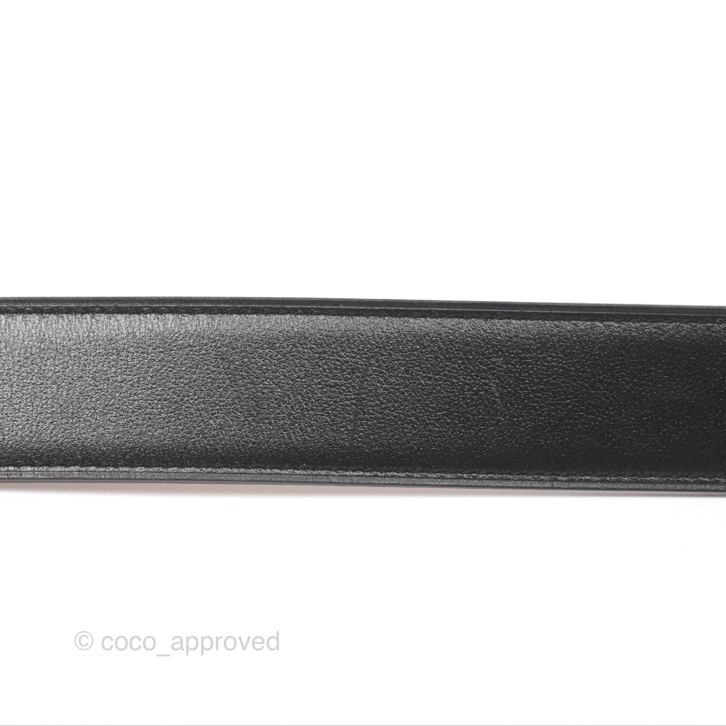 Hermès Martelee H Gold Belt Buckle & Reversible Noir/Gold Togo