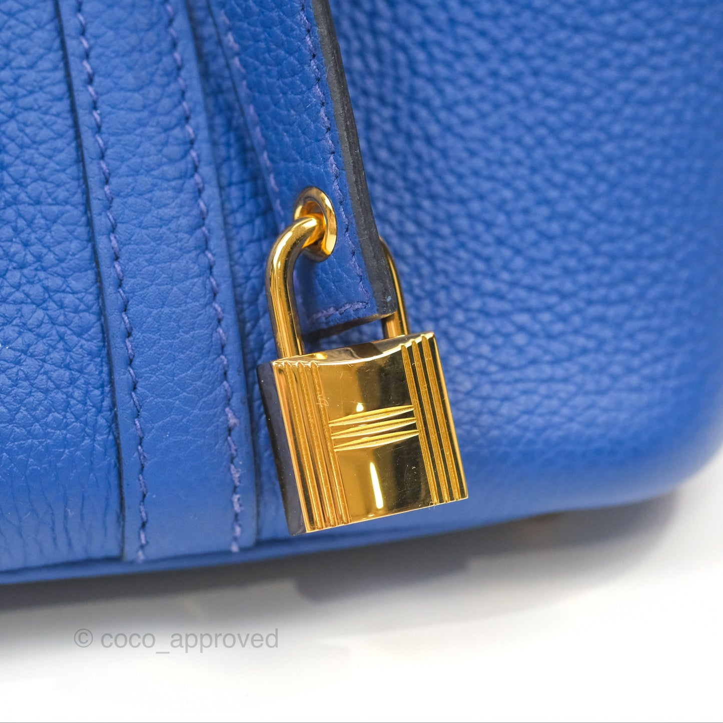 Hermès Picotin Lock 18 Bleu Royal Taurillon Maurice TM Gold Hardware