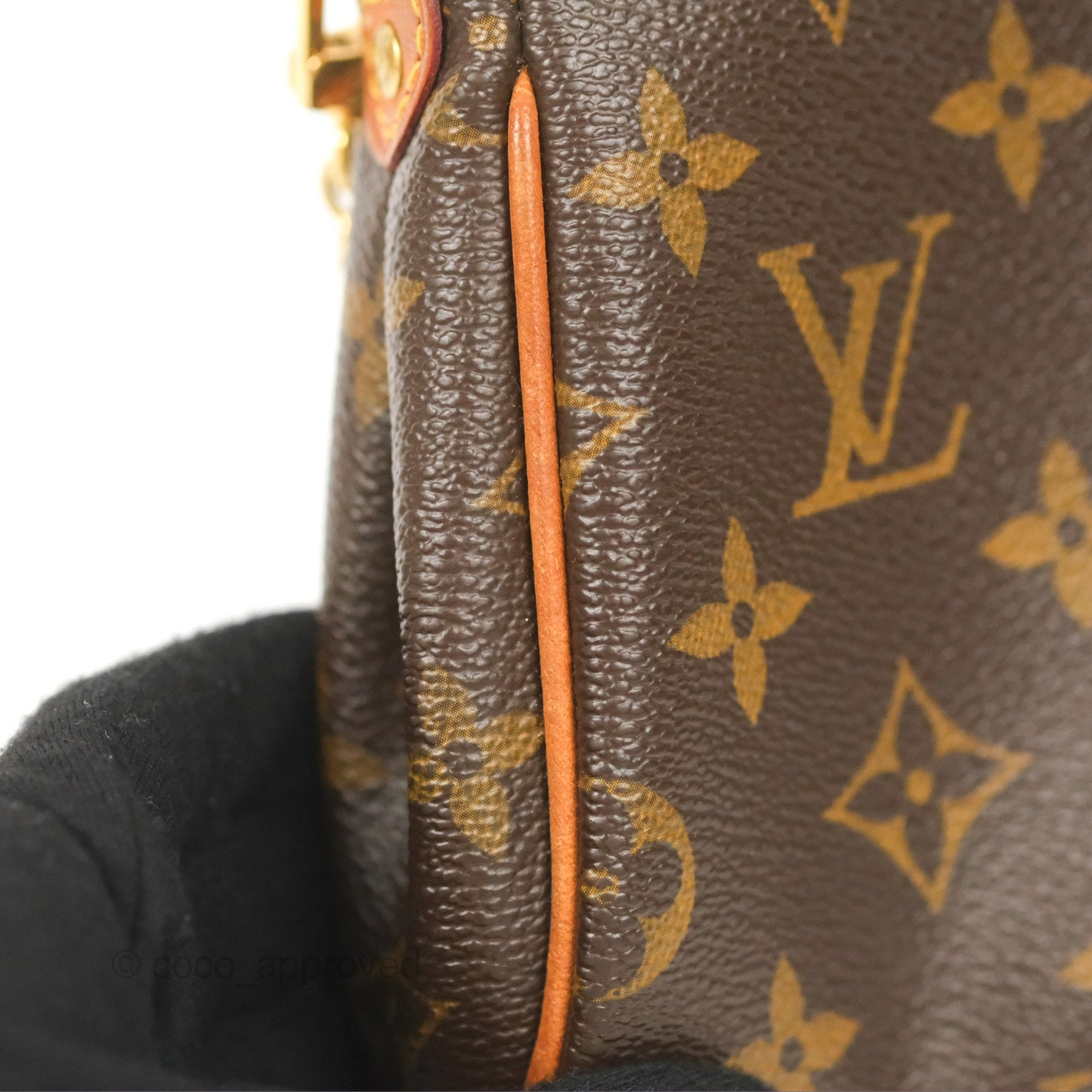 Louis Vuitton Eva Shoulder Bag Monogram Coated Canvas