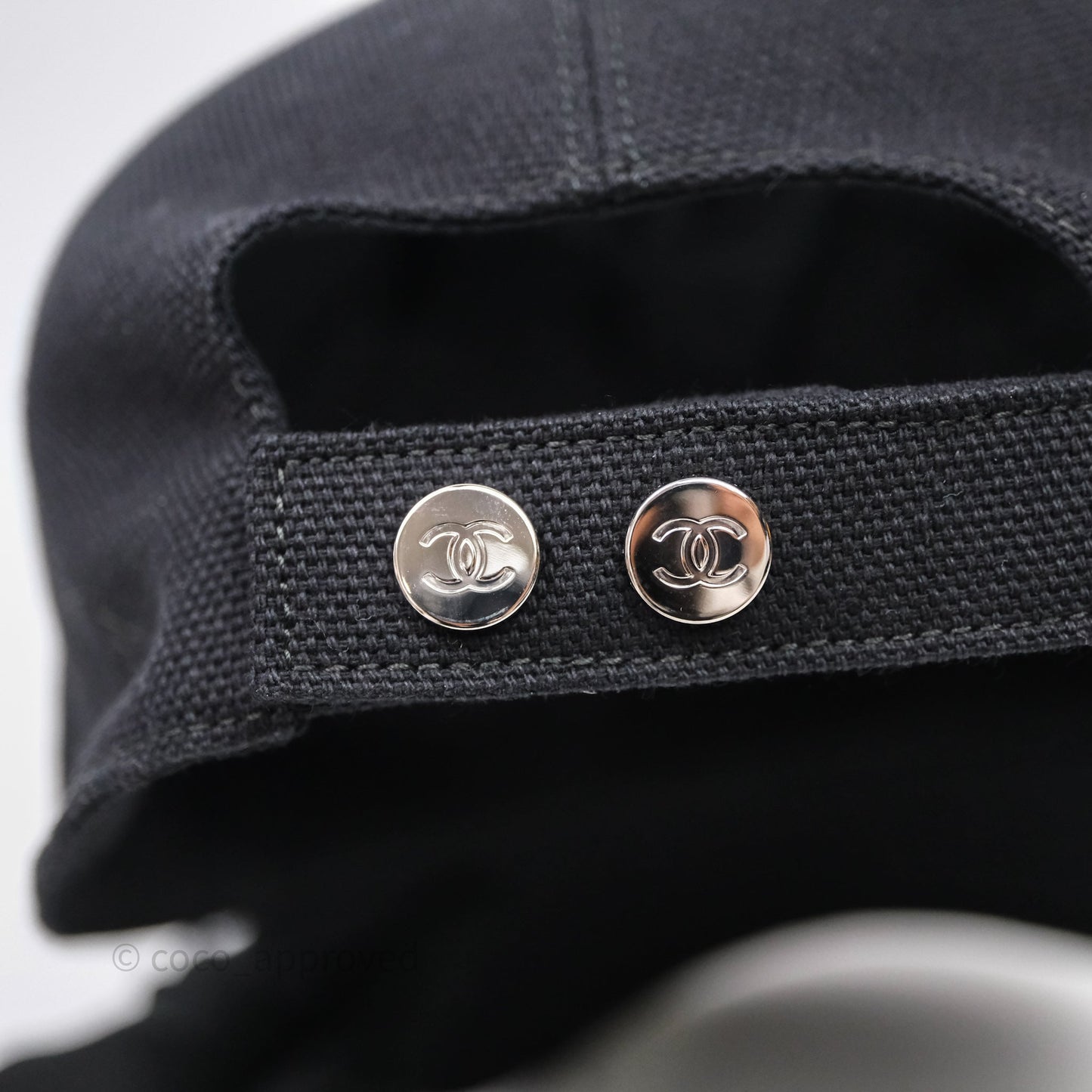 Chanel CC Baseball Cap Black