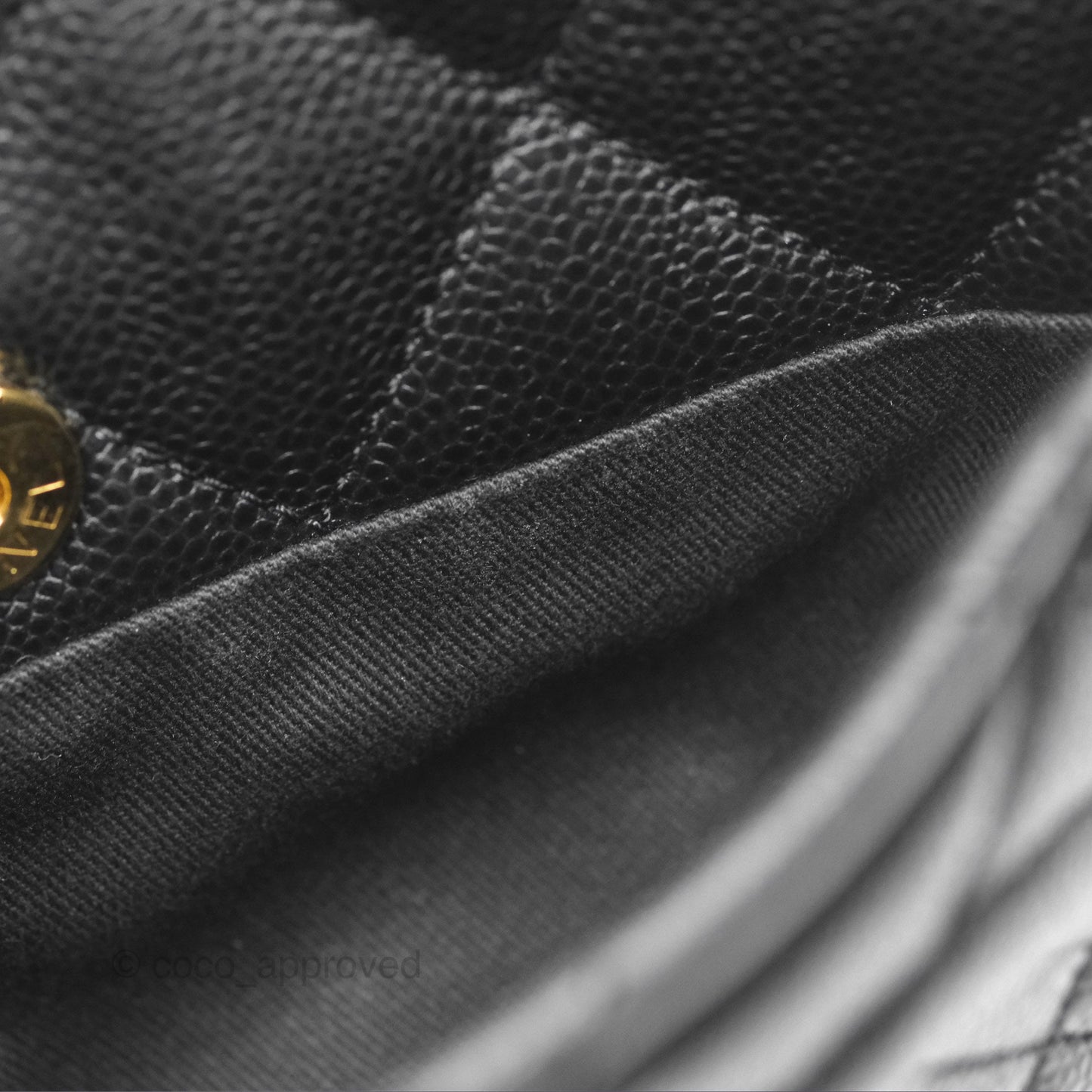 Chanel Quilted Caviar Leather Timeless CC Soft Shopping Tote Bag Black