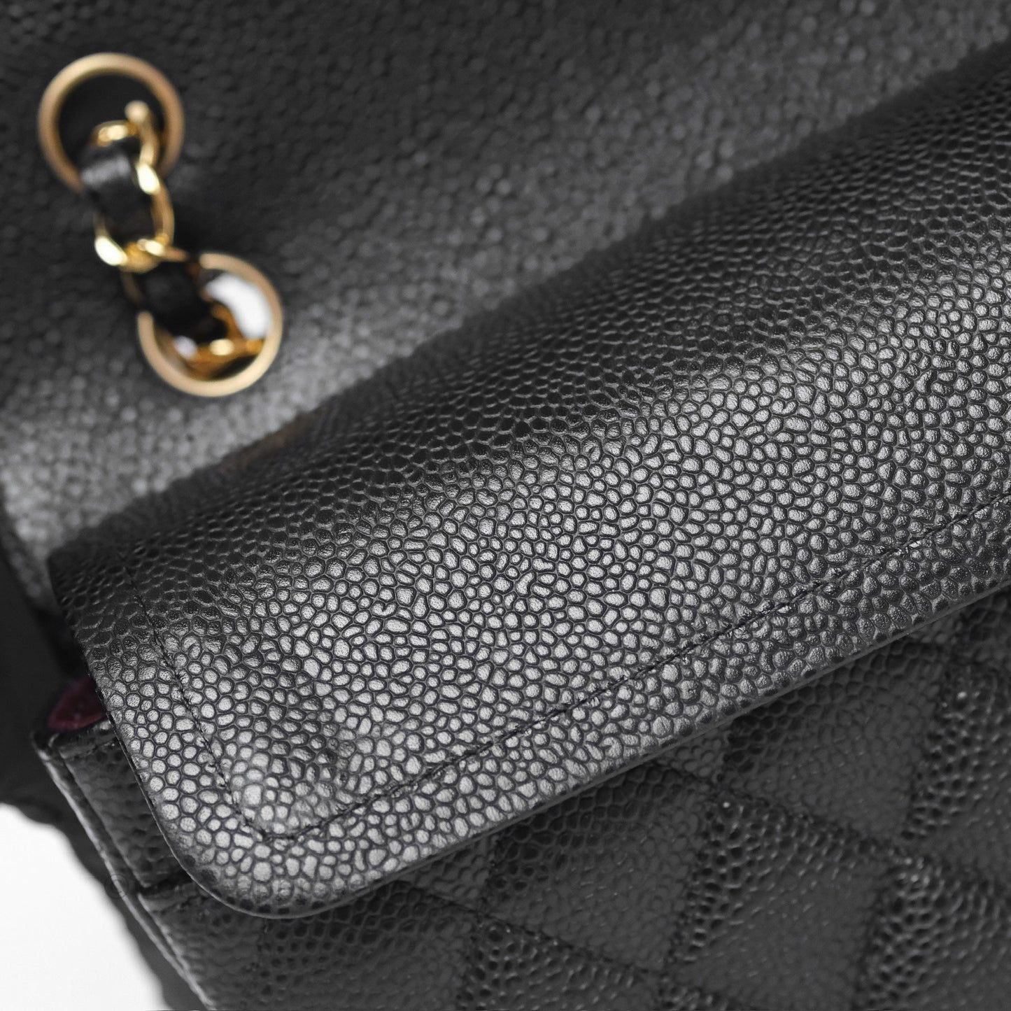 Chanel Quilted Small Classic Flap Black Caviar Gold Hardware