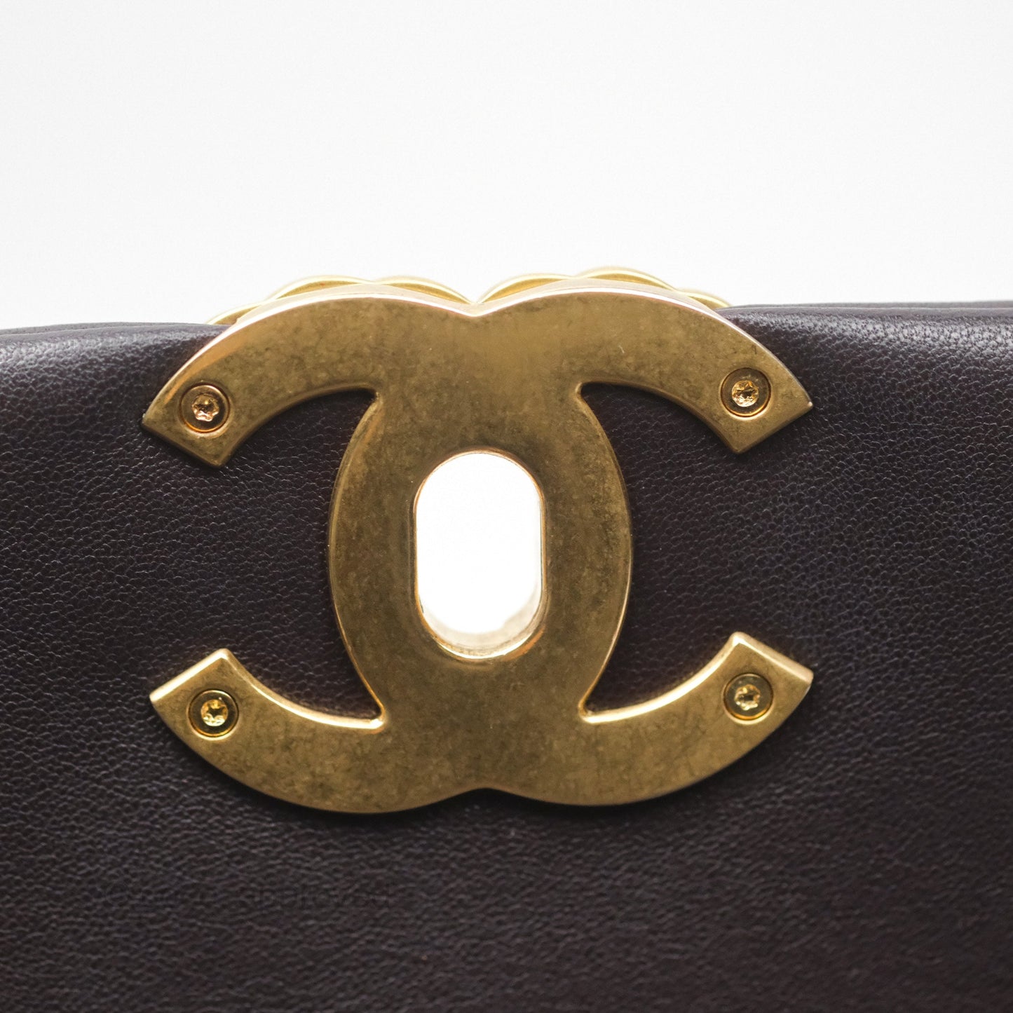 Chanel 19 Medium Dark Brown Mixed Hardware