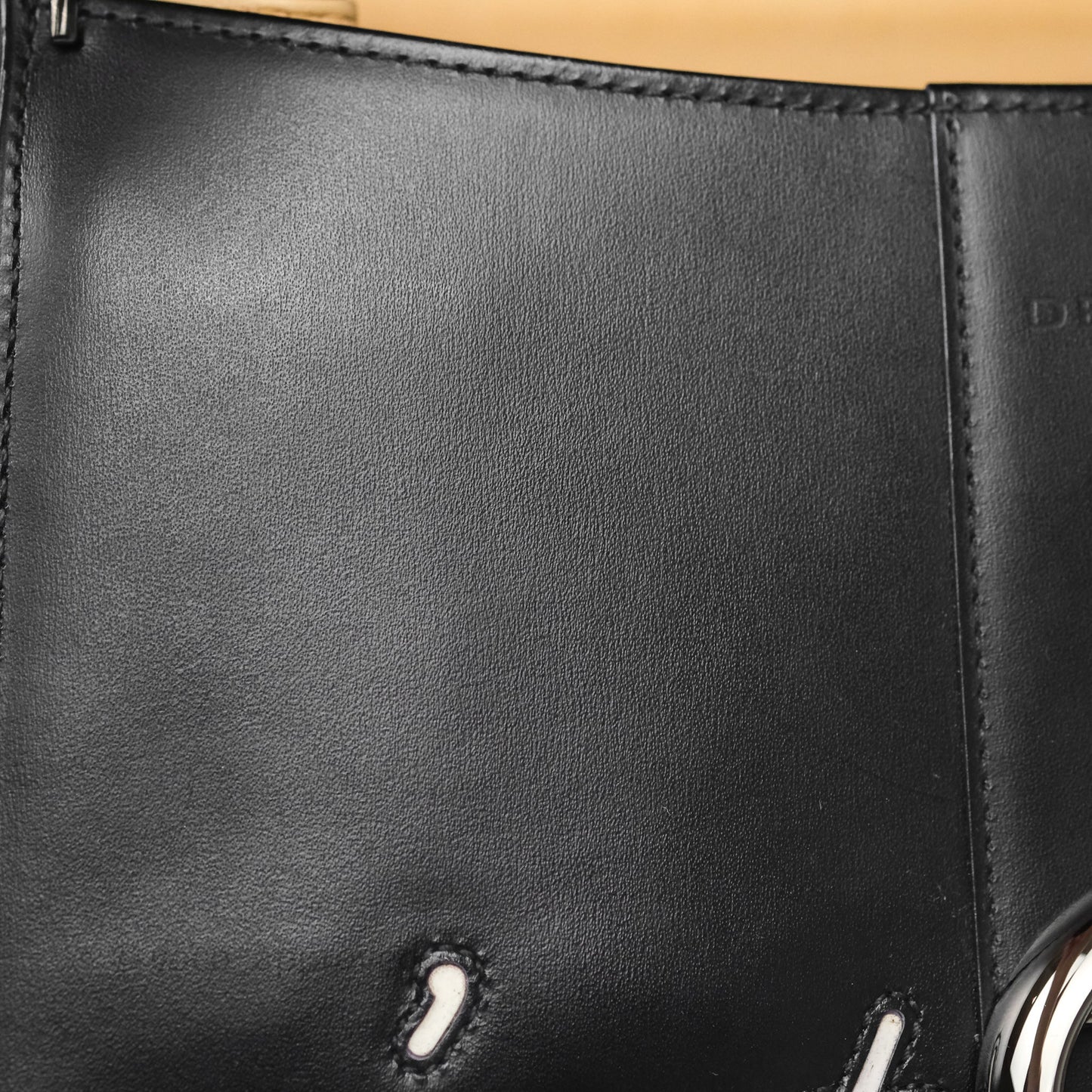 Delvaux Brillant L'Humour MM Black Calfskin