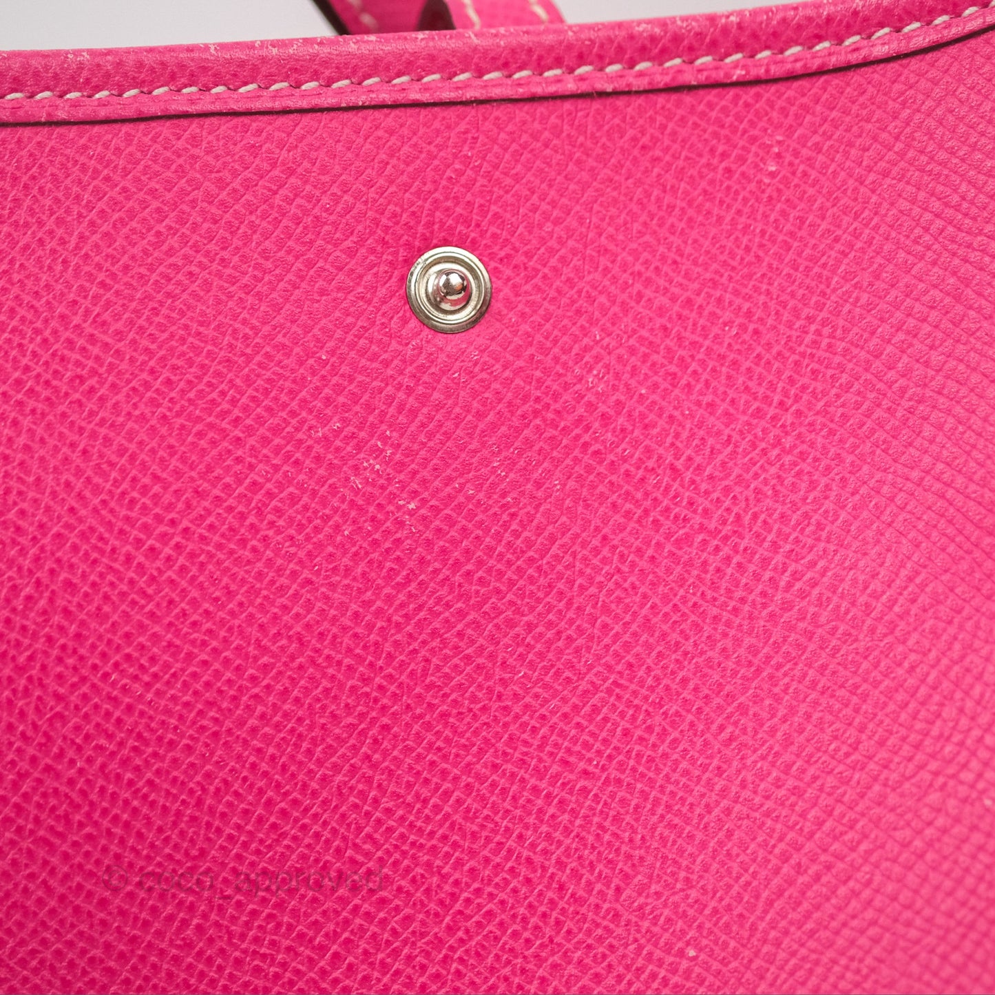Hermès Mini Evelyne 16 Hot Pink Epsom Palladium Hardware