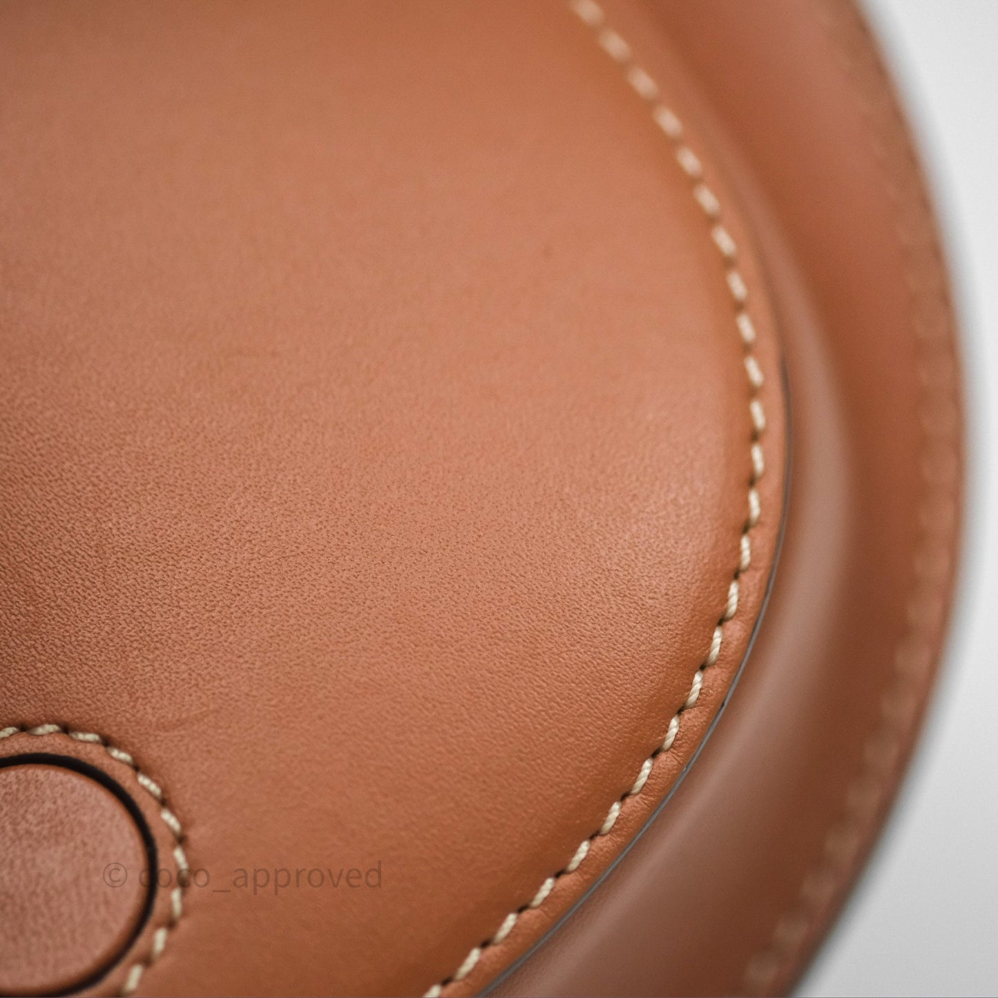 Loewe Mini Gate Belt Bag in Soft Calfskin Brown