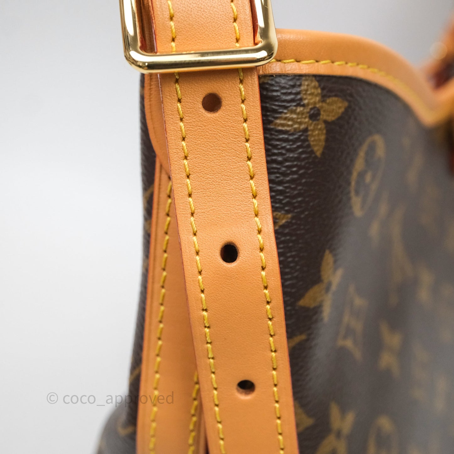 Louis Vuitton Carry All PM Shoulder Bag Monogram Canvas