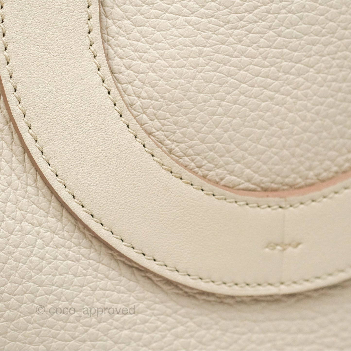 Hermes In-The-Loop 23 Beton Clemence Gold Hardware