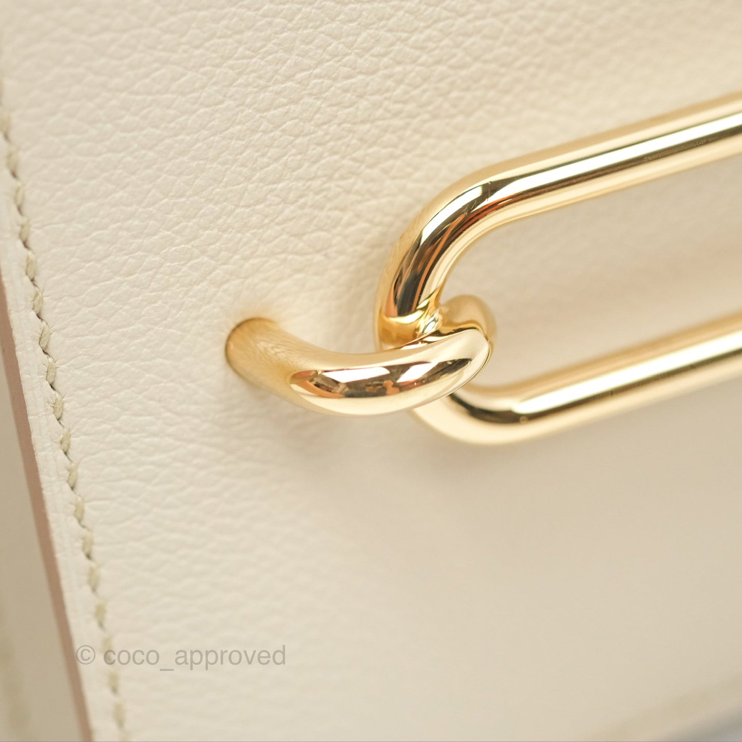 Hermès Roulis Mini 18 Beton Evercolor Permabrass Hardware
