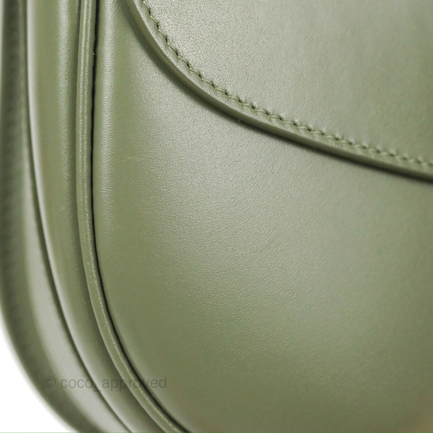 Dior Medium Bobby Bag Cedar Green Calfskin Gold Hardware