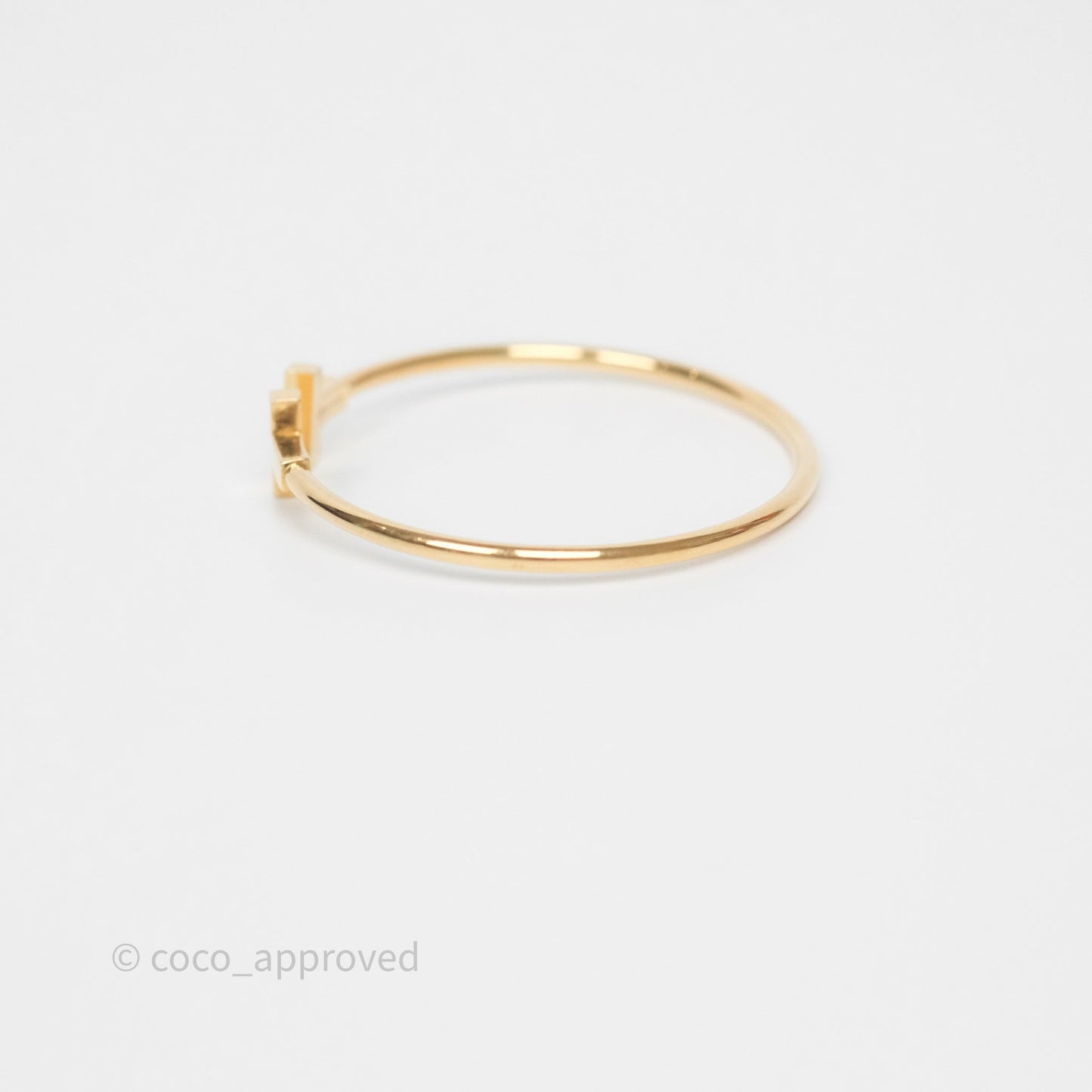 Tiffany & Co Tiffany T Wire Bracelet In Yellow Gold