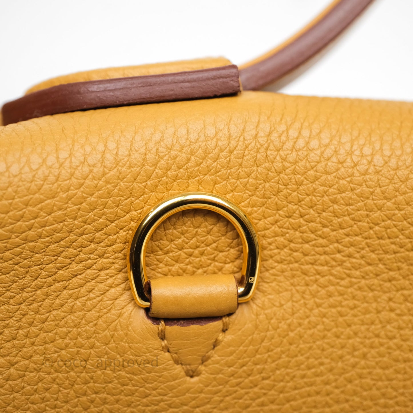 Hermès 24/24 29 Sesame 2S/ Terre Battue R1 Clemence/ Swift Gold Hardware