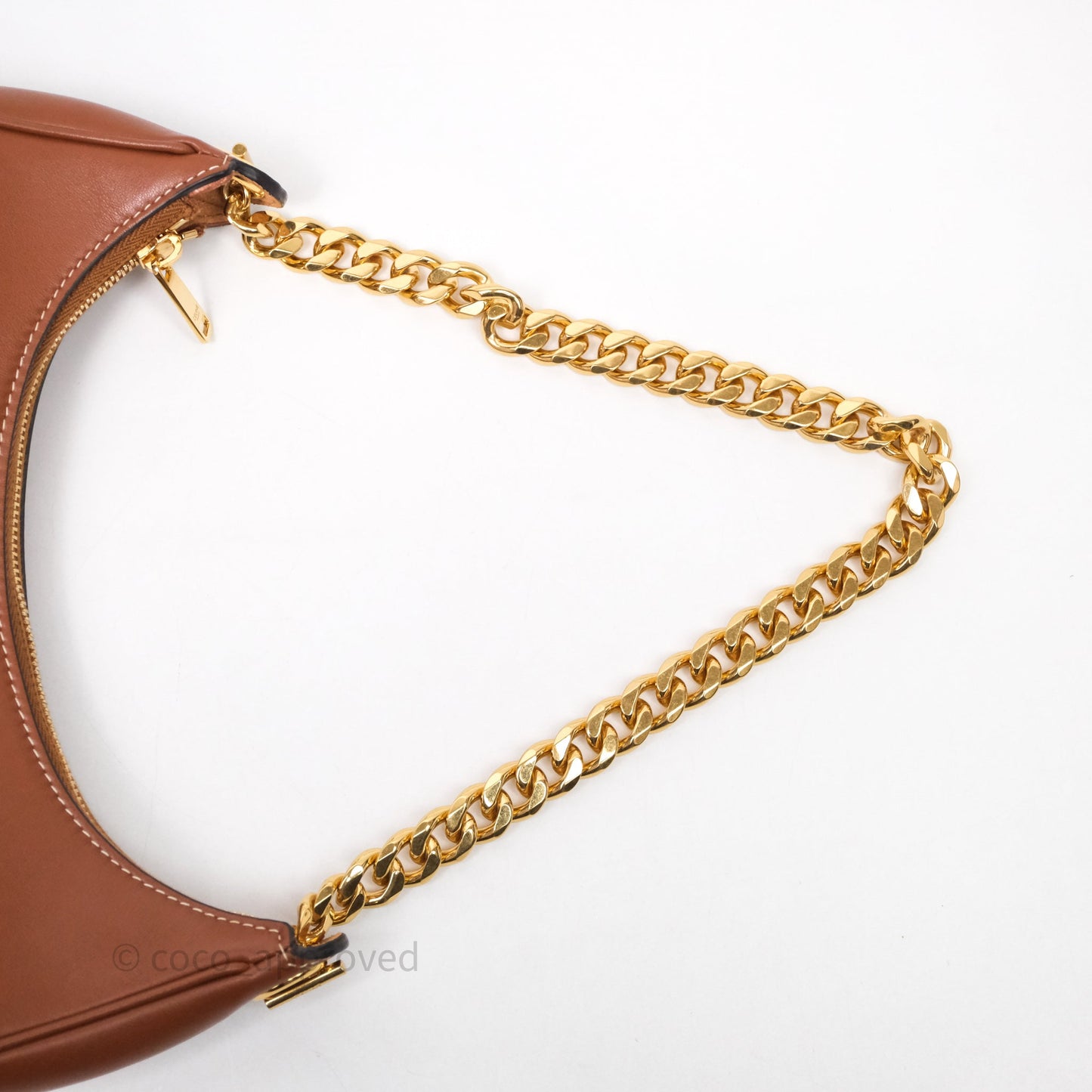 Celine Medium Ava Chain Bag Calfskin Tan