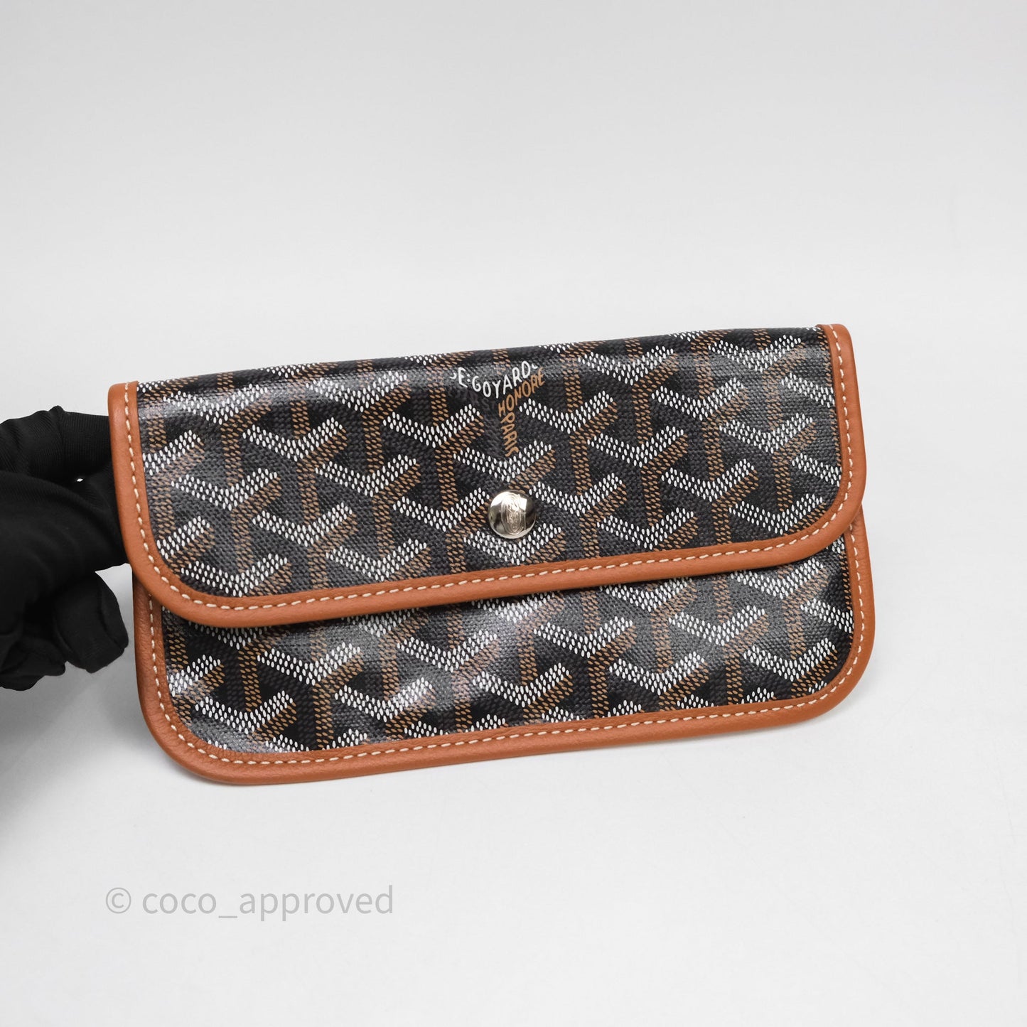 Goyard Bohème Hobo Bag Black & Tan