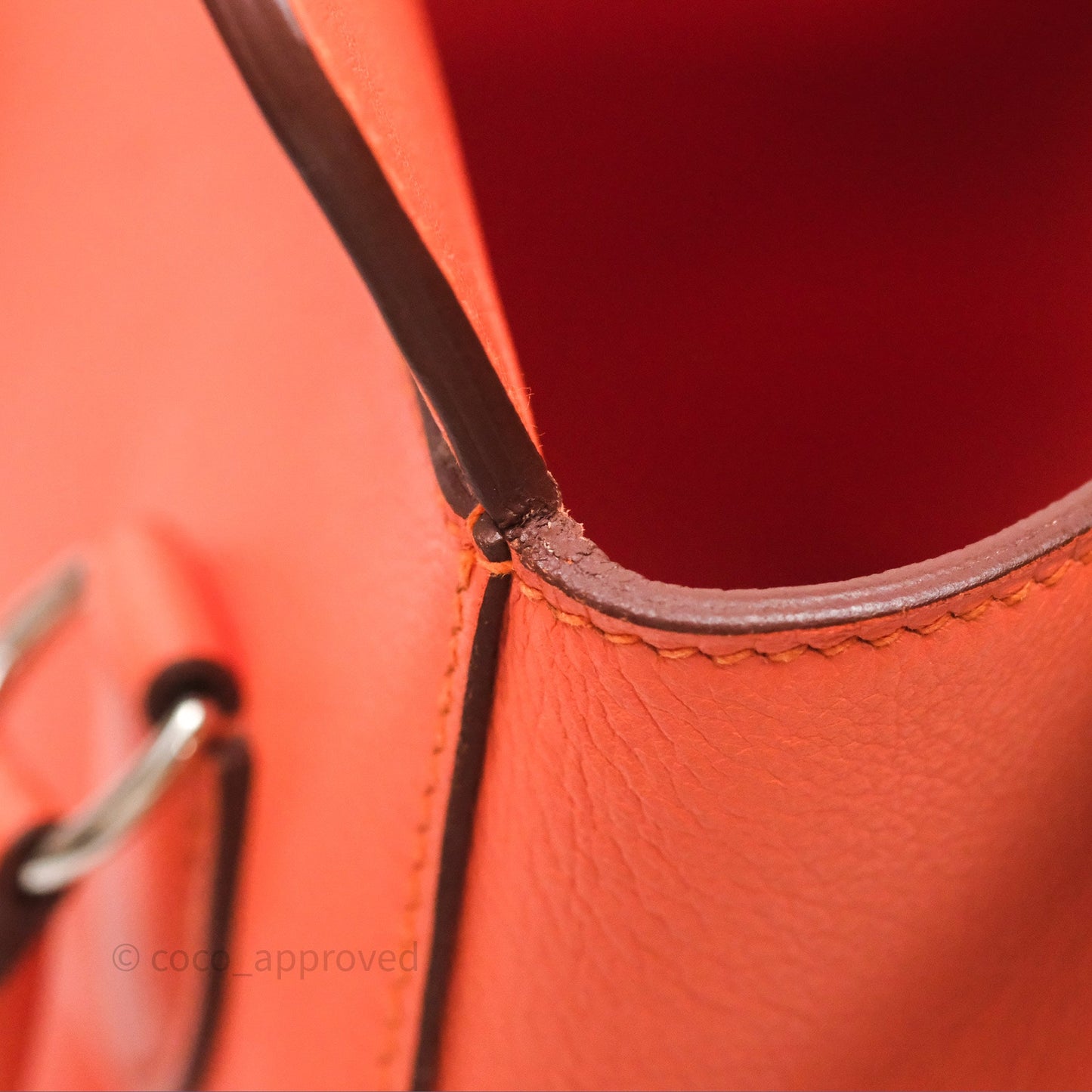 Hermès ToolBox 20 Mangue 9Z Evercolor Palladium Hardware