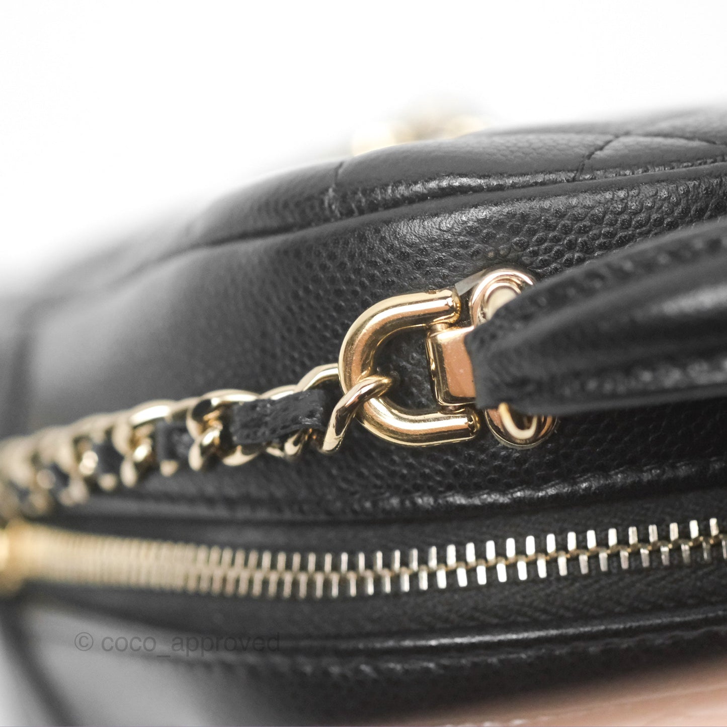 Chanel Classic Mini Backpack Black Caviar Gold Hardware