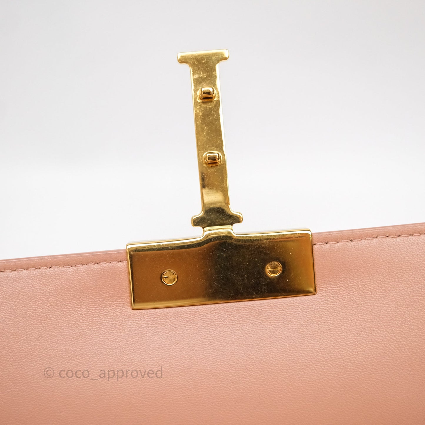 Christian Dior Small 30 Montaigne Bag Pink Calfskin Gold Hardware